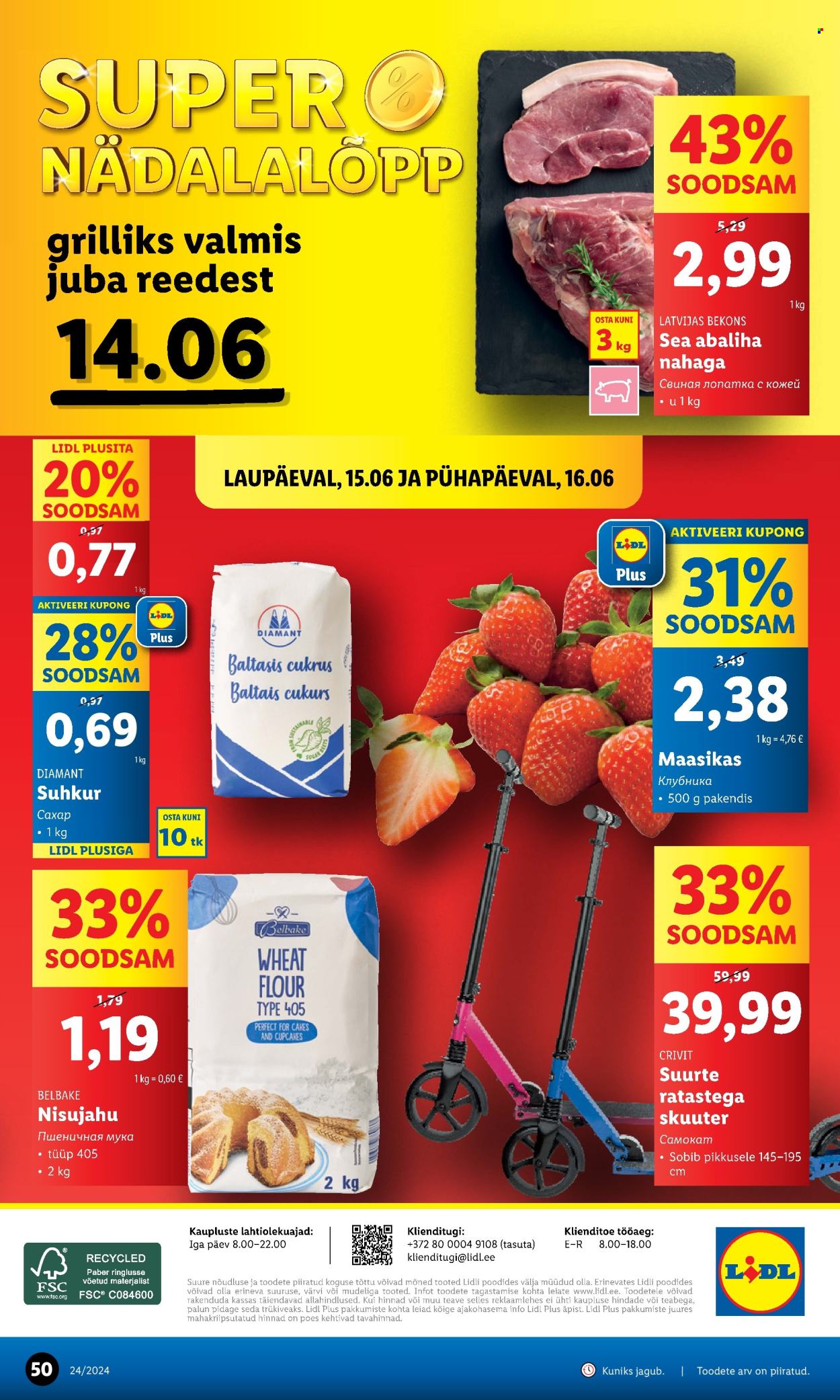 Lidl kliendileht - 10.06.2024 - 16.06.2024. Lehekülg 50