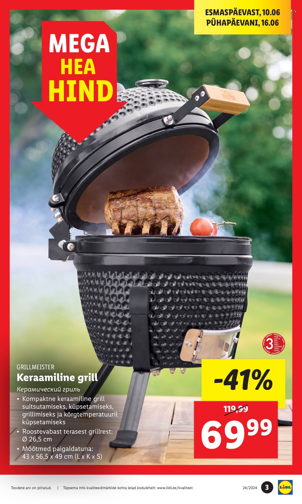 Lidl kliendileht - 10.06.2024 - 16.06.2024. Lehekülg 3