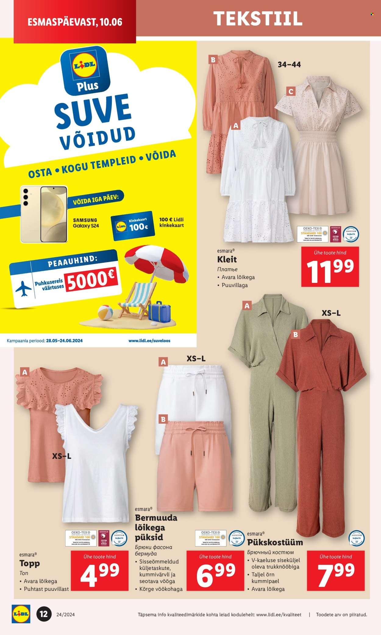 Lidl kliendileht - 10.06.2024 - 16.06.2024. Lehekülg 12