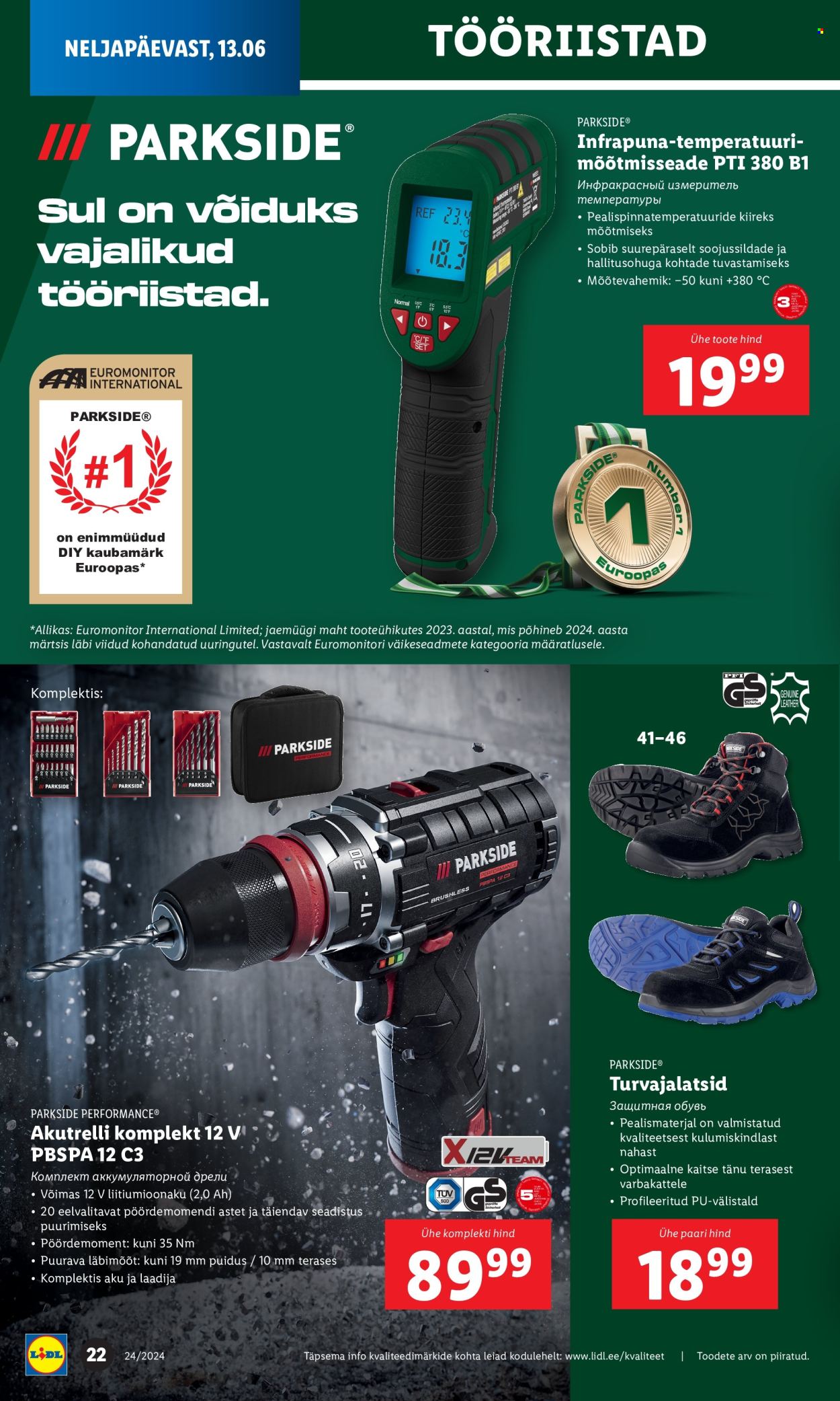 Lidl kliendileht - 10.06.2024 - 16.06.2024. Lehekülg 22