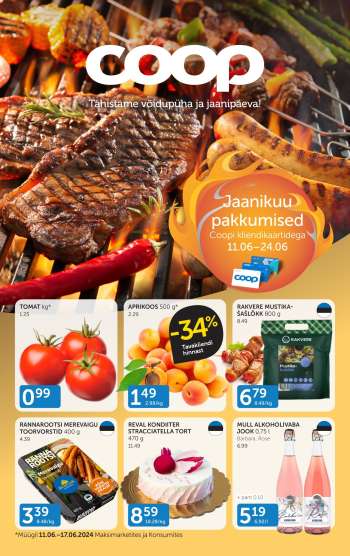 Kaupluse Coop kliendileht - 11.06.2024 - 24.06.2024.