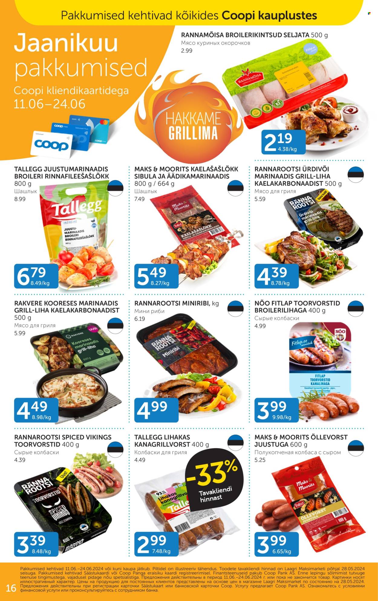 Coop kliendileht - 11.06.2024 - 24.06.2024. Lehekülg 16