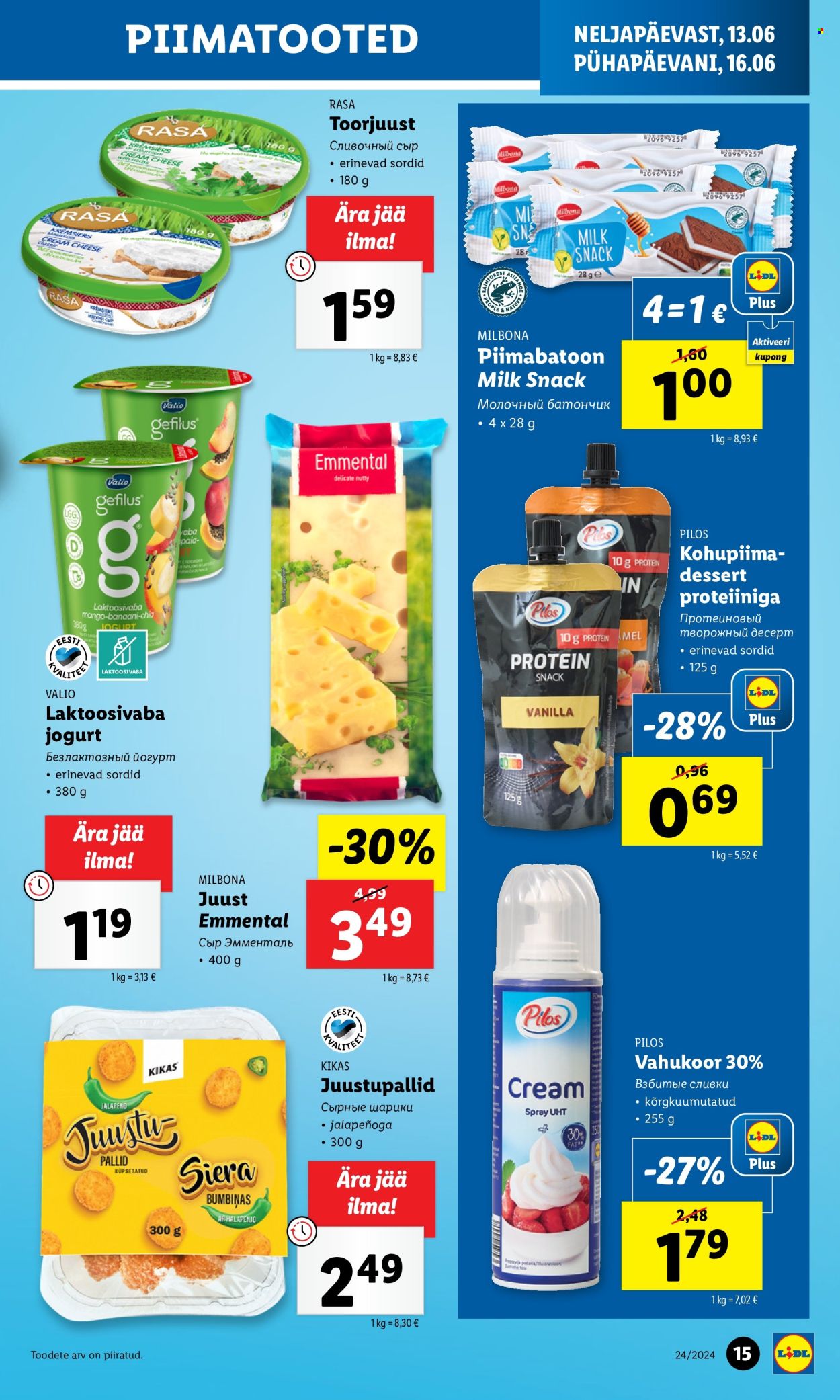 Lidl kliendileht - 13.06.2024 - 16.06.2024. Lehekülg 15