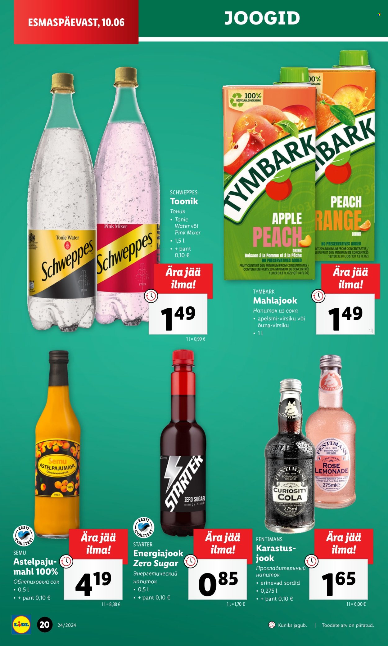 Lidl kliendileht - 13.06.2024 - 16.06.2024. Lehekülg 20