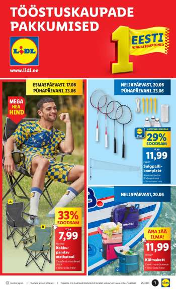Kaupluse Lidl kliendileht - 17.06.2024 - 23.06.2024.