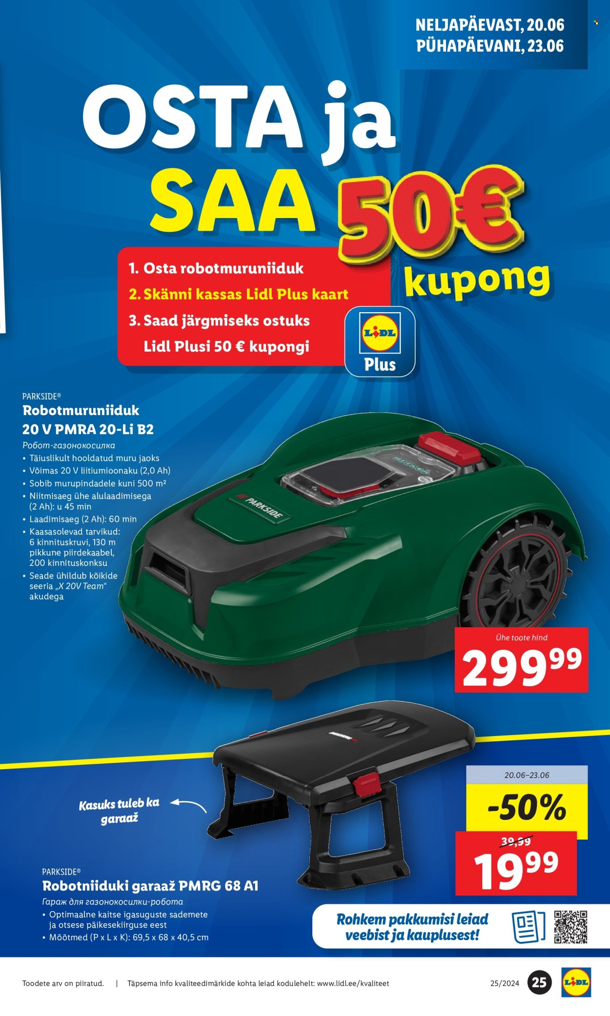 Lidl kliendileht - 17.06.2024 - 23.06.2024. Lehekülg 25