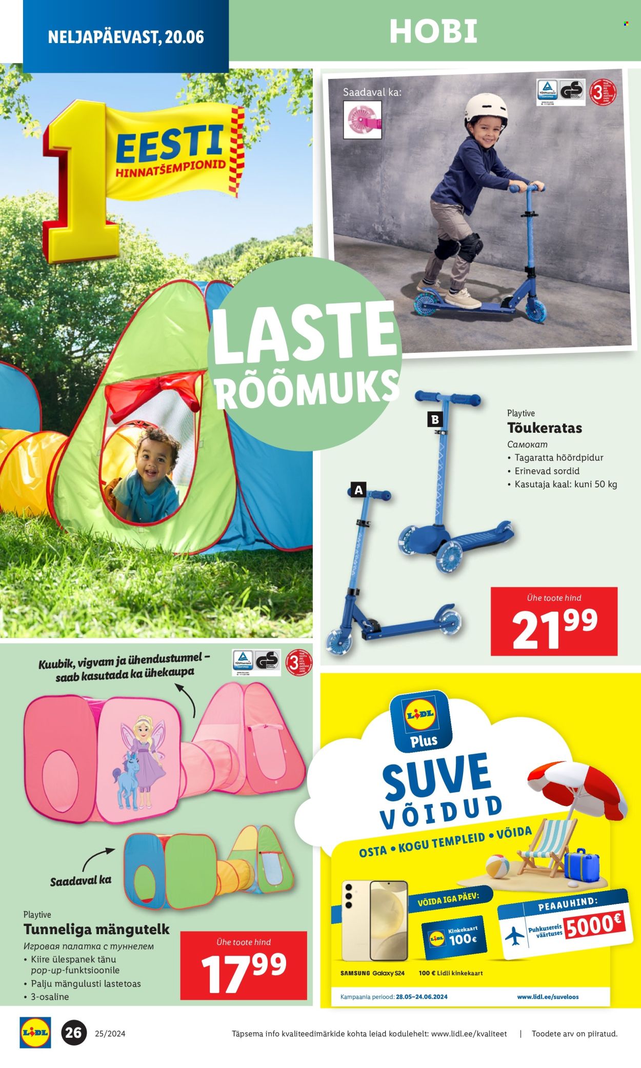 Lidl kliendileht - 17.06.2024 - 23.06.2024. Lehekülg 26