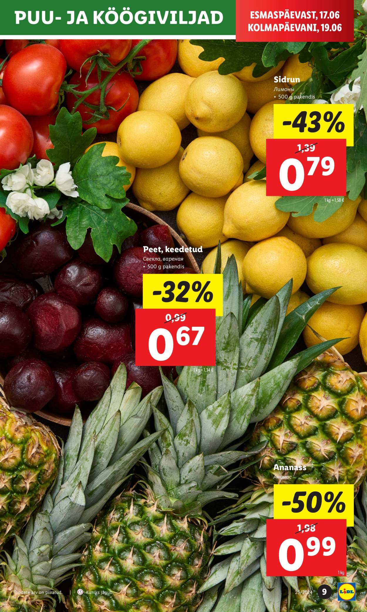 Lidl kliendileht - 17.06.2024 - 23.06.2024. Lehekülg 9