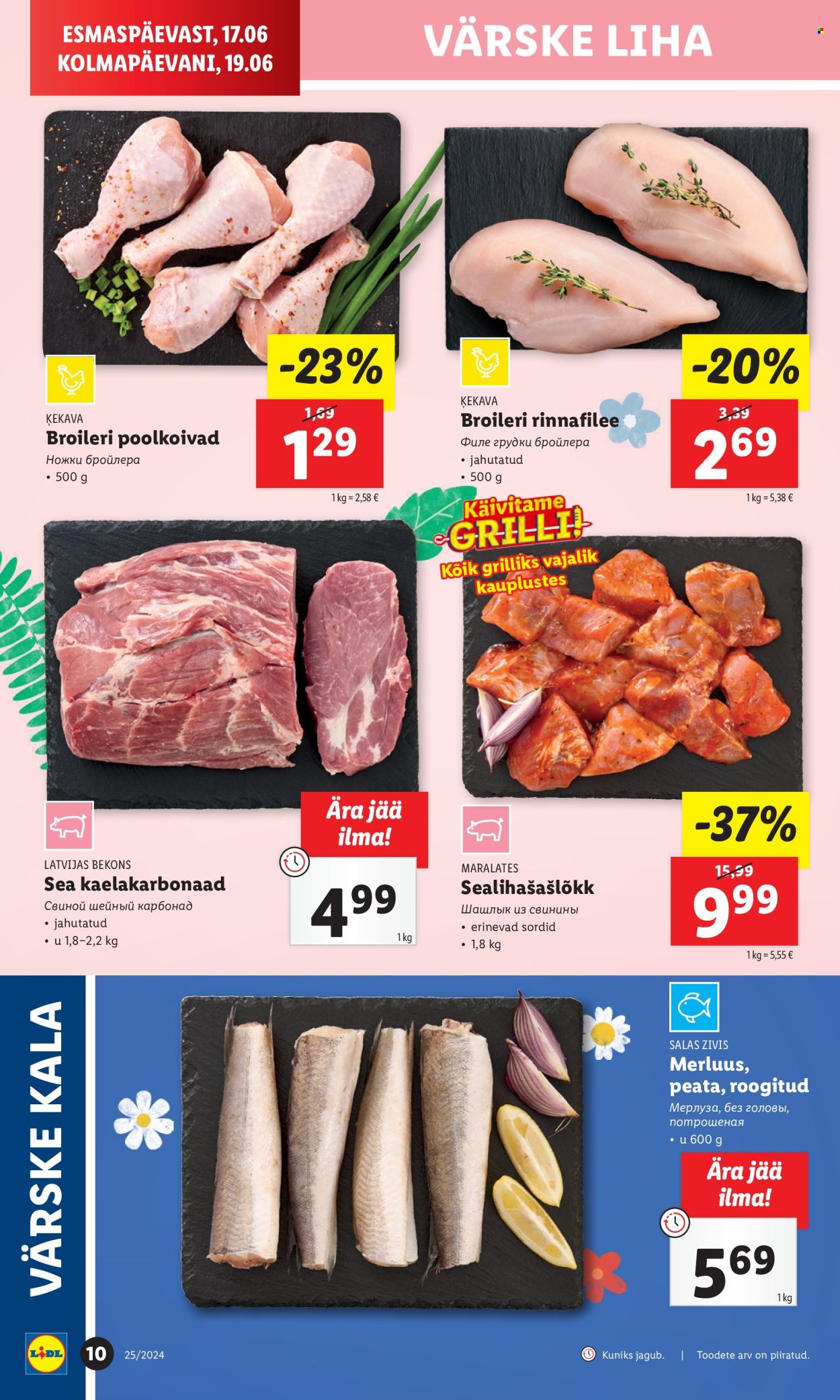 Lidl kliendileht - 17.06.2024 - 23.06.2024. Lehekülg 10