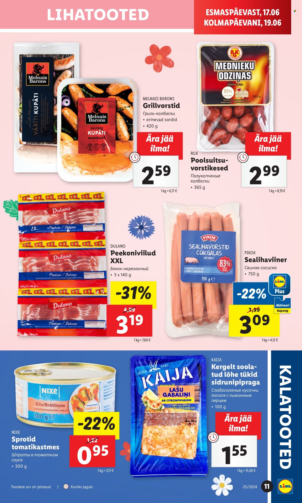 Lidl kliendileht - 17.06.2024 - 23.06.2024. Lehekülg 11