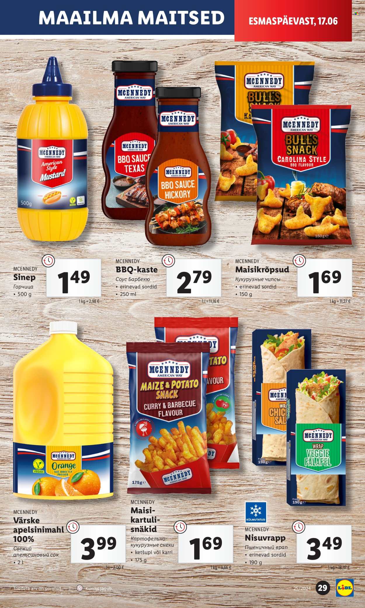 Lidl kliendileht - 17.06.2024 - 23.06.2024. Lehekülg 29