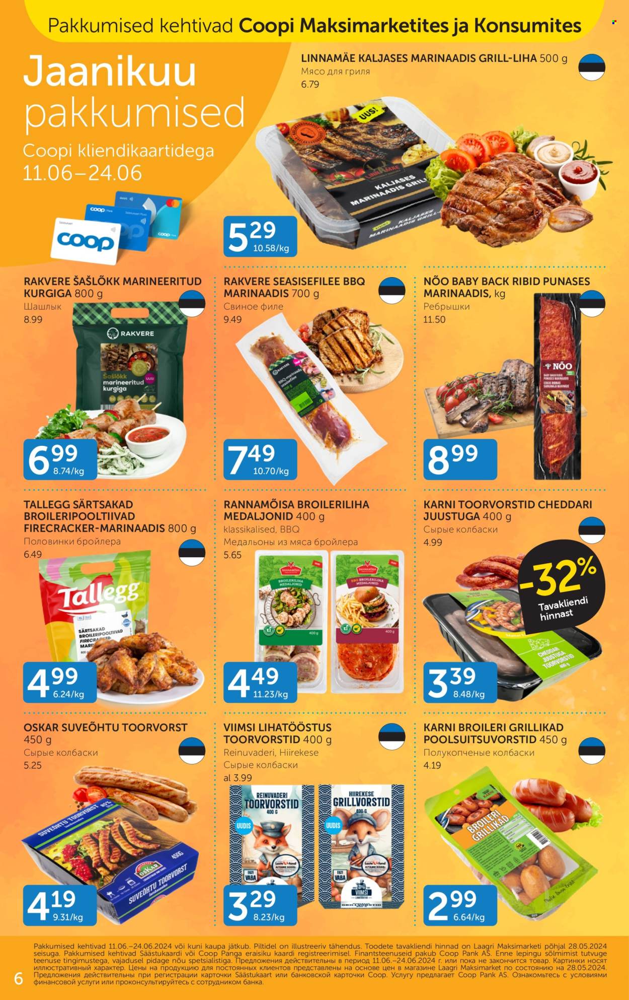 Coop kliendileht - 18.06.2024 - 24.06.2024. Lehekülg 6
