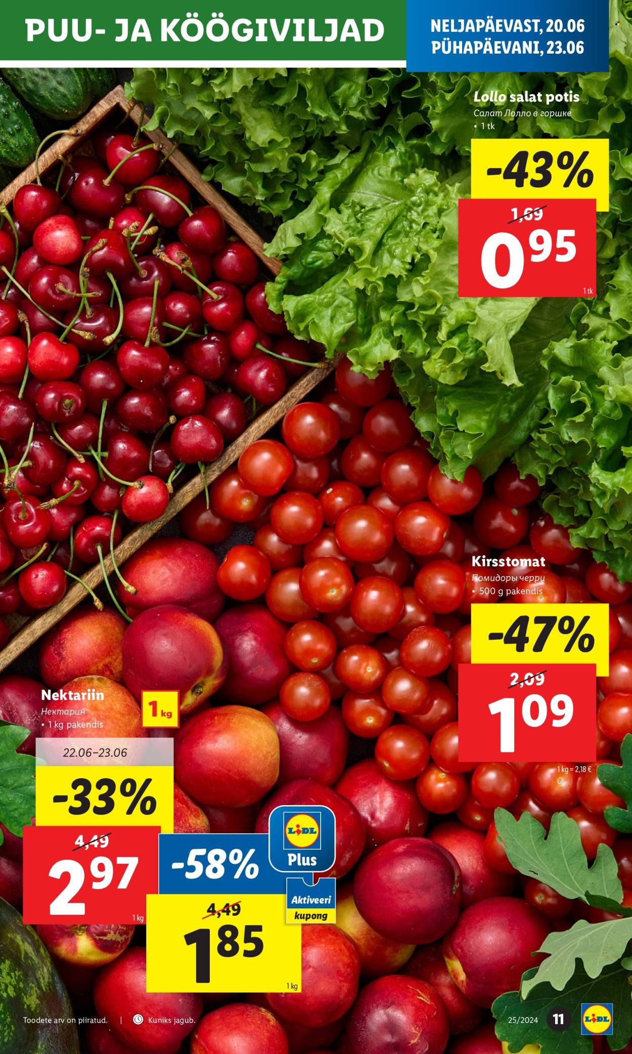 Lidl kliendileht - 20.06.2024 - 23.06.2024. Lehekülg 11