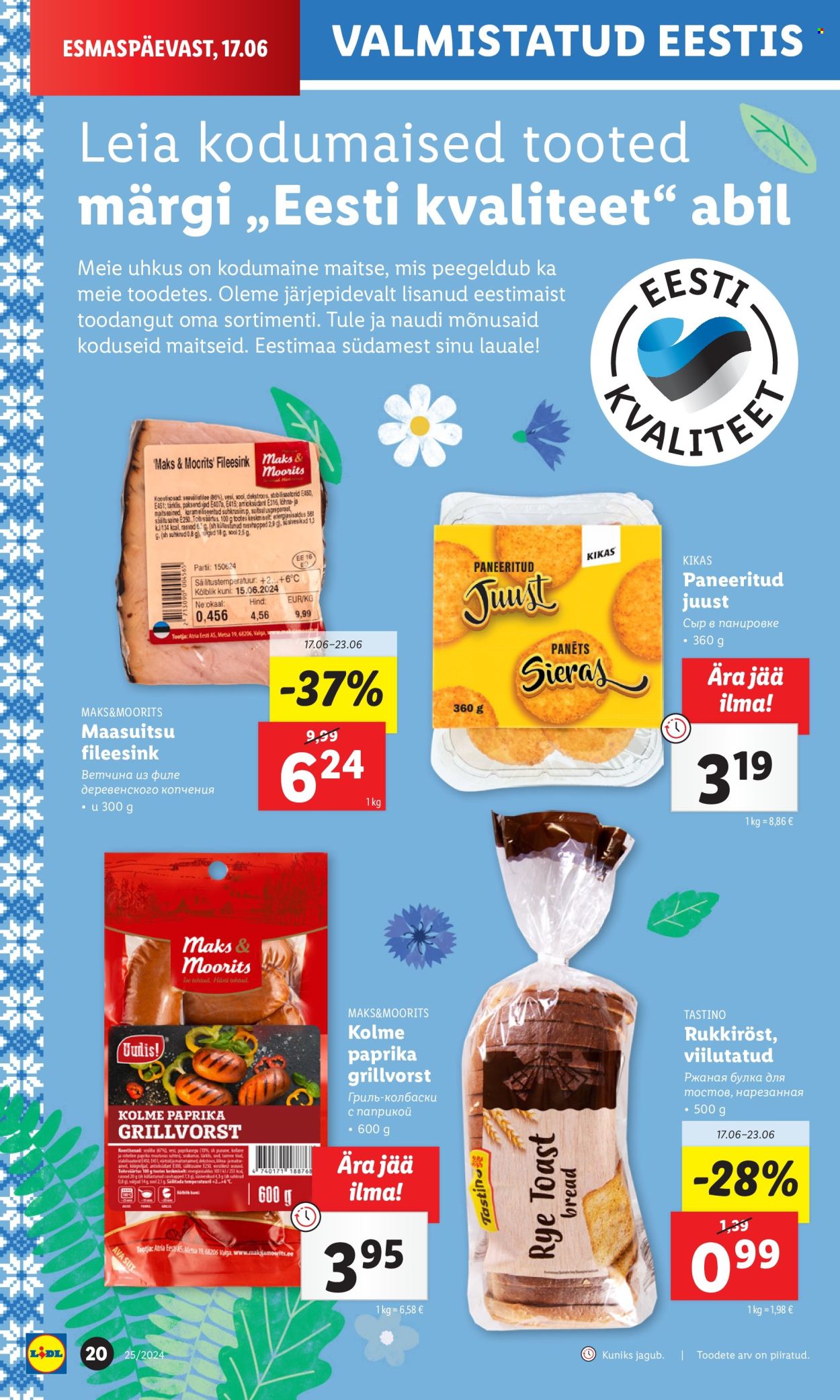 Lidl kliendileht - 20.06.2024 - 23.06.2024. Lehekülg 20