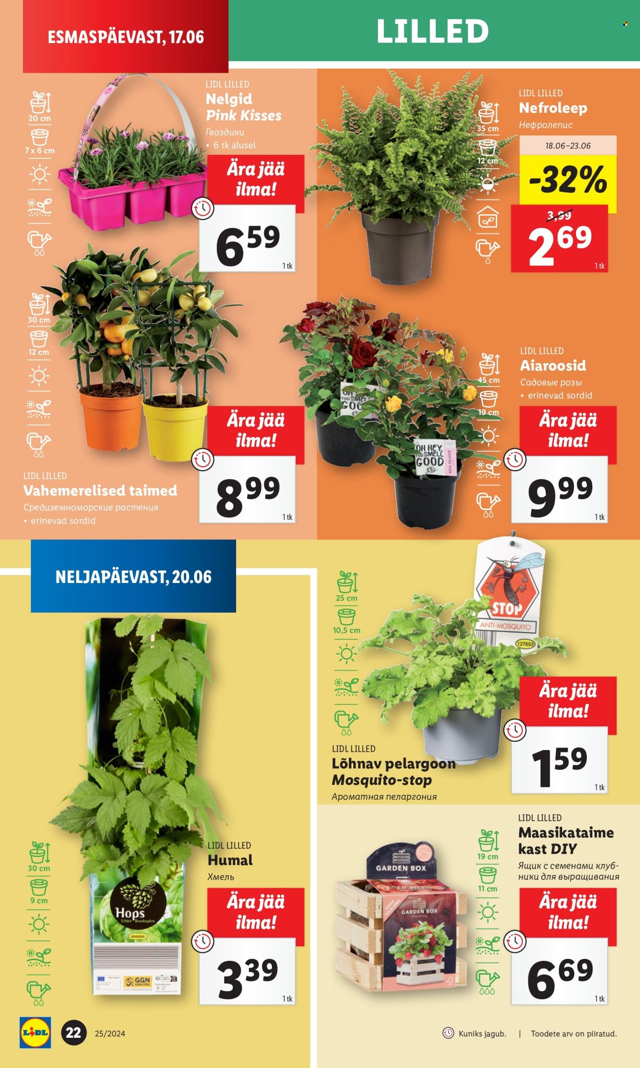 Lidl kliendileht - 20.06.2024 - 23.06.2024. Lehekülg 22