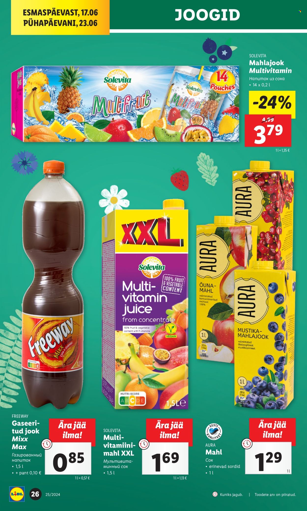 Lidl kliendileht - 20.06.2024 - 23.06.2024. Lehekülg 26