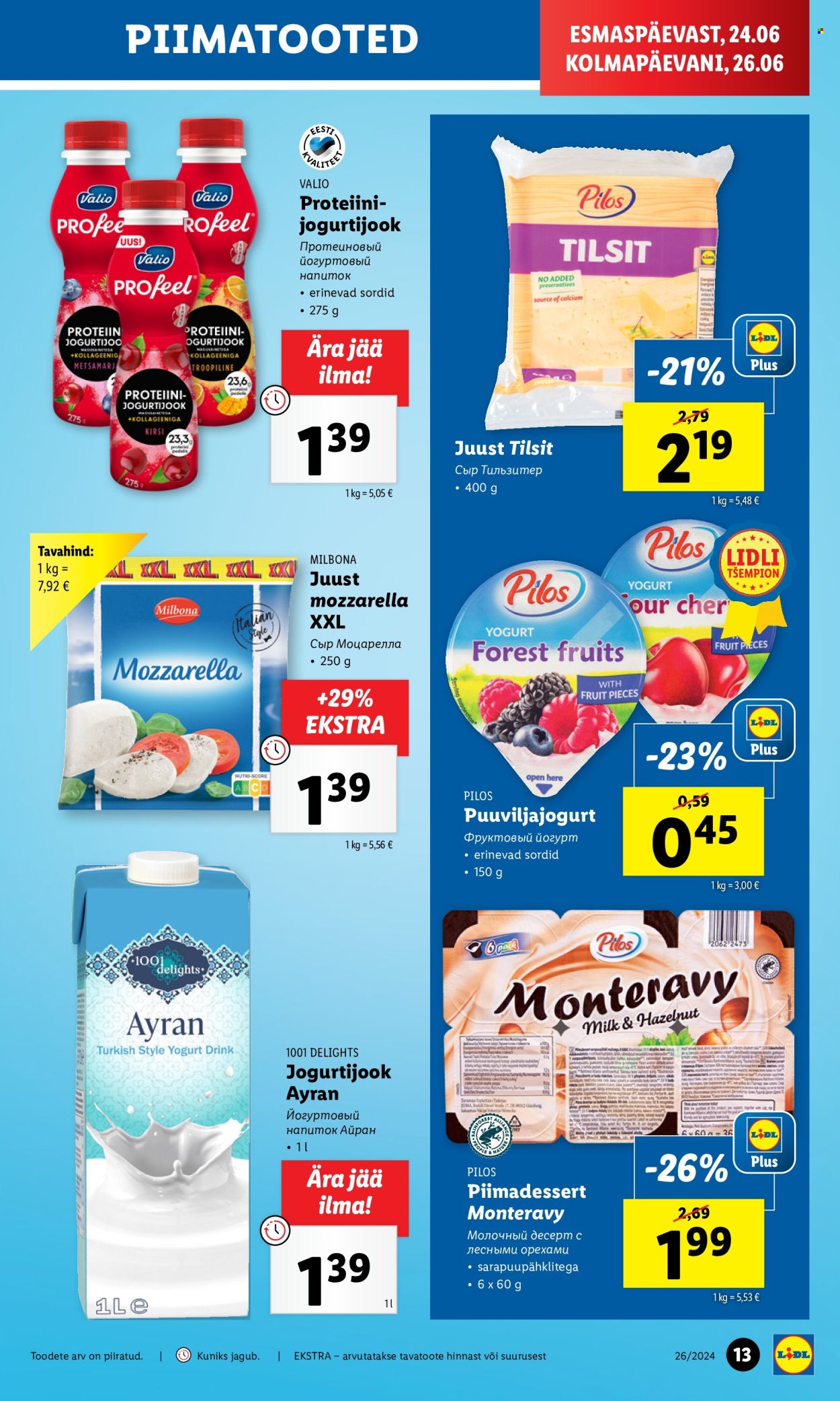Lidl kliendileht - 24.06.2024 - 30.06.2024. Lehekülg 13
