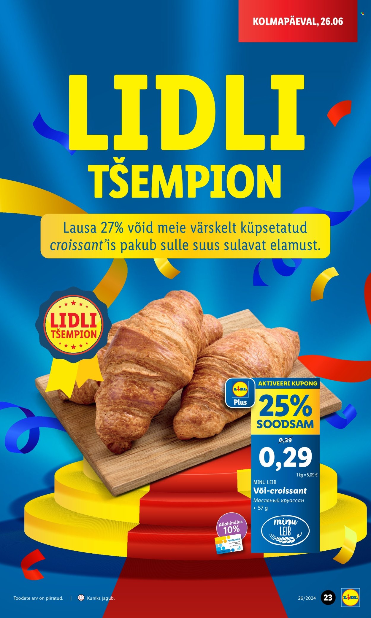 Lidl kliendileht - 24.06.2024 - 30.06.2024. Lehekülg 23