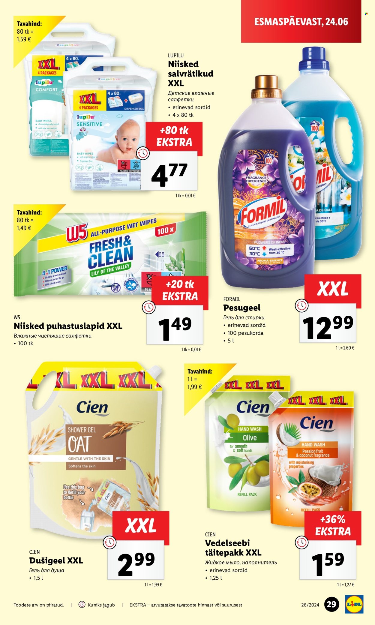 Lidl kliendileht - 24.06.2024 - 30.06.2024. Lehekülg 29
