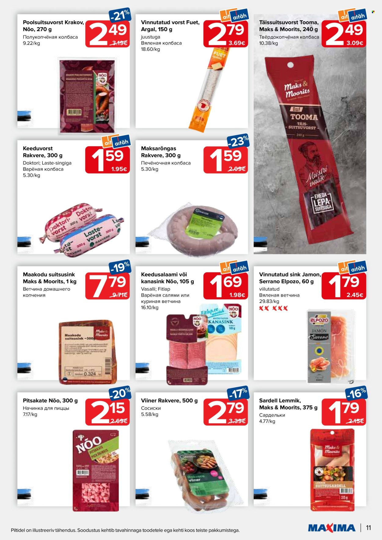 Maxima kliendileht - 25.06.2024 - 01.07.2024. Lehekülg 11