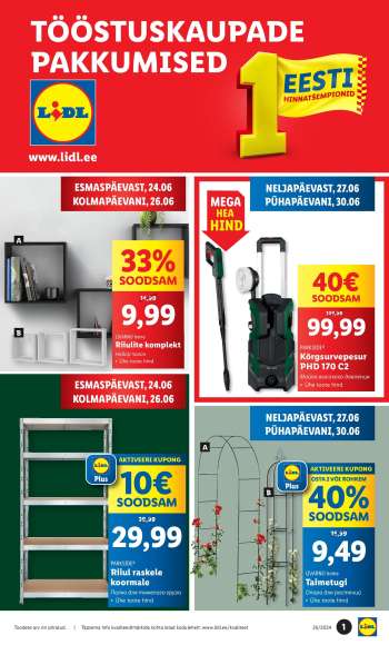 Kaupluse Lidl kliendileht - 24.06.2024 - 30.06.2024.
