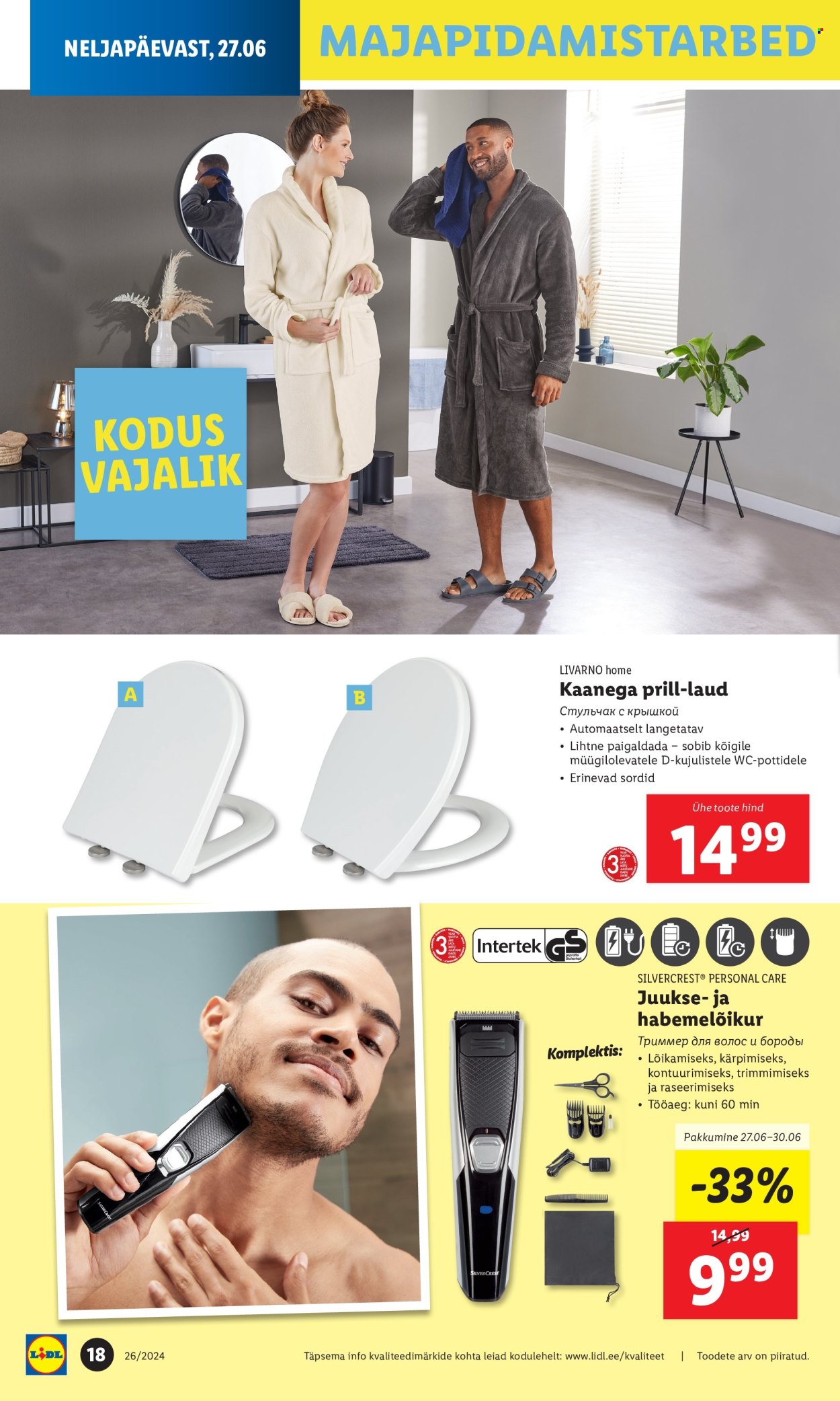 Lidl kliendileht - 24.06.2024 - 30.06.2024. Lehekülg 18
