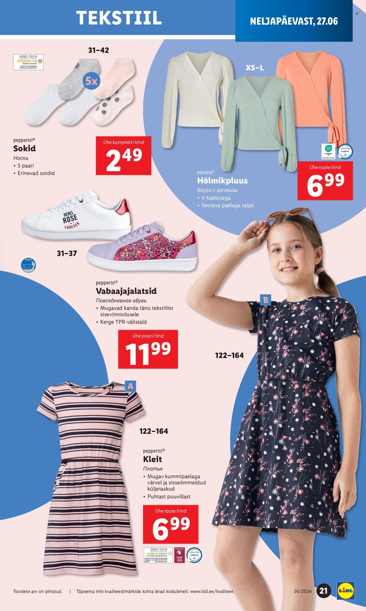 Lidl kliendileht - 24.06.2024 - 30.06.2024. Lehekülg 21