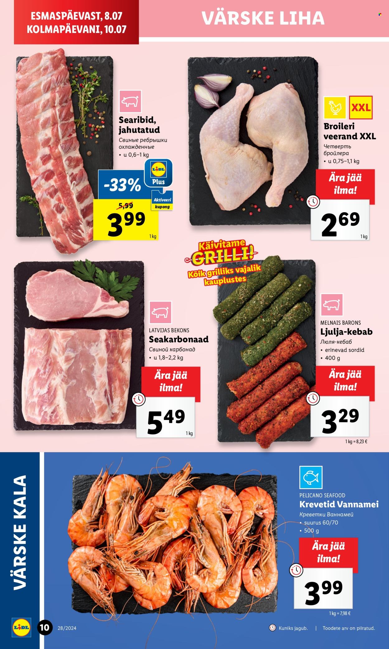 Lidl kliendileht - 08.07.2024 - 14.07.2024. Lehekülg 10