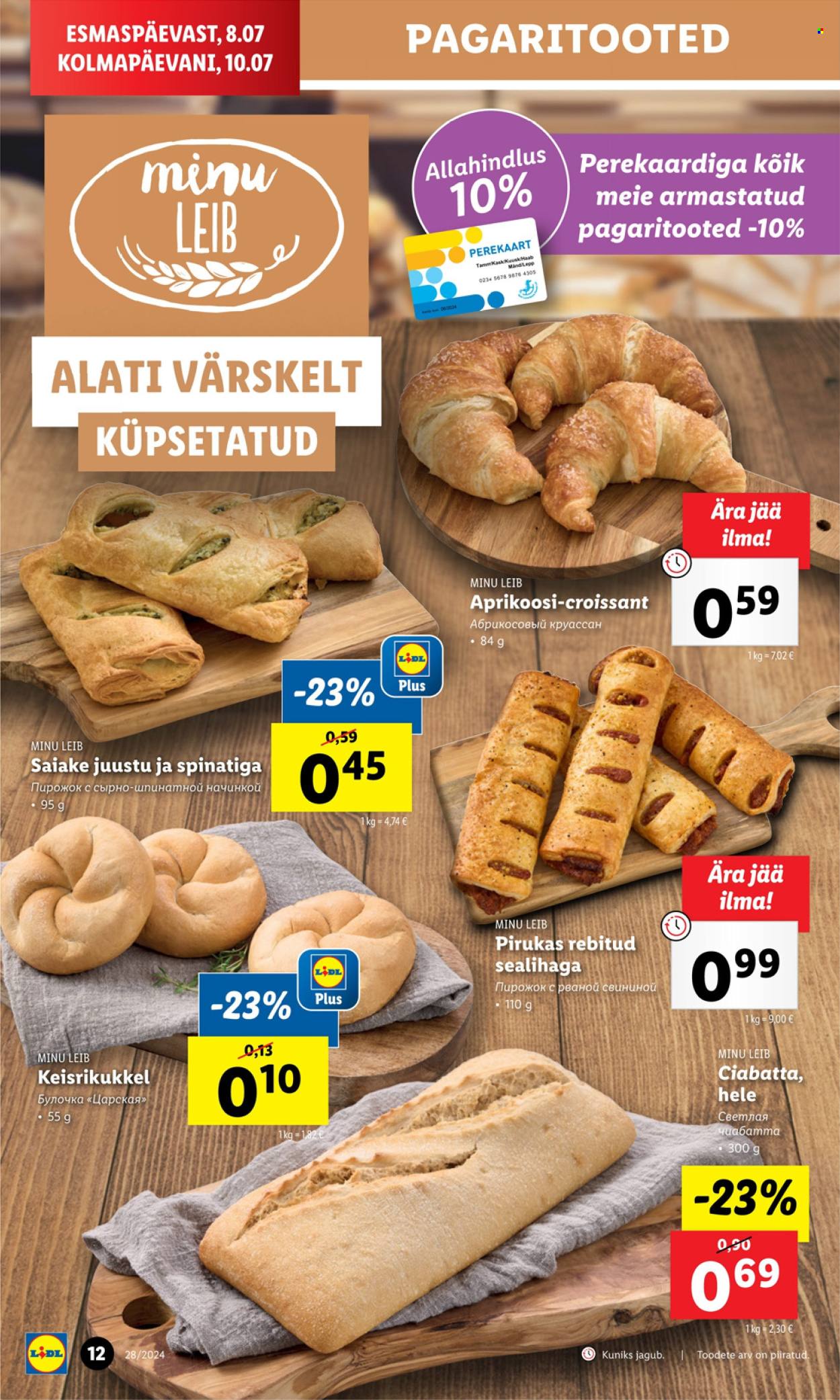Lidl kliendileht - 08.07.2024 - 14.07.2024. Lehekülg 12