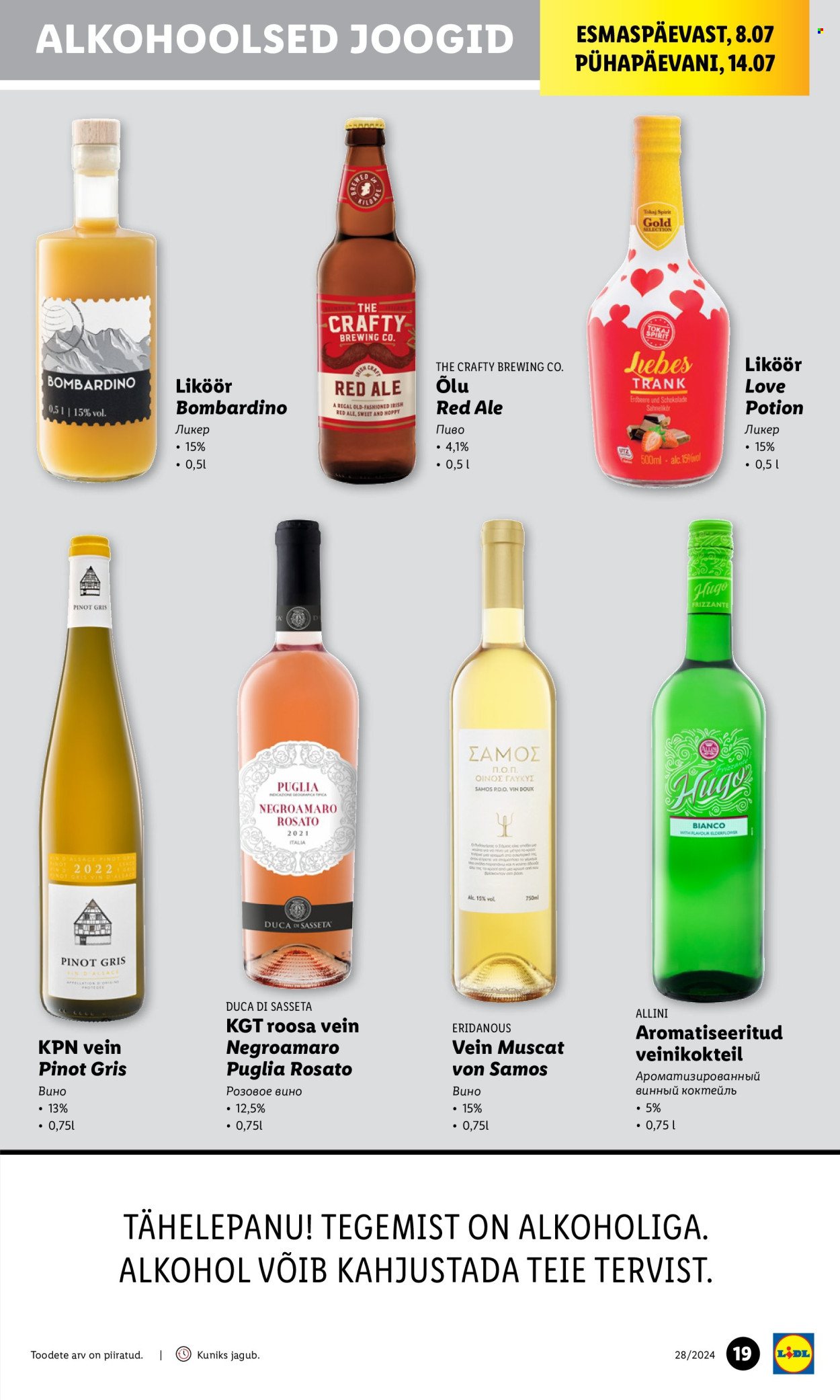 Lidl kliendileht - 08.07.2024 - 14.07.2024. Lehekülg 19