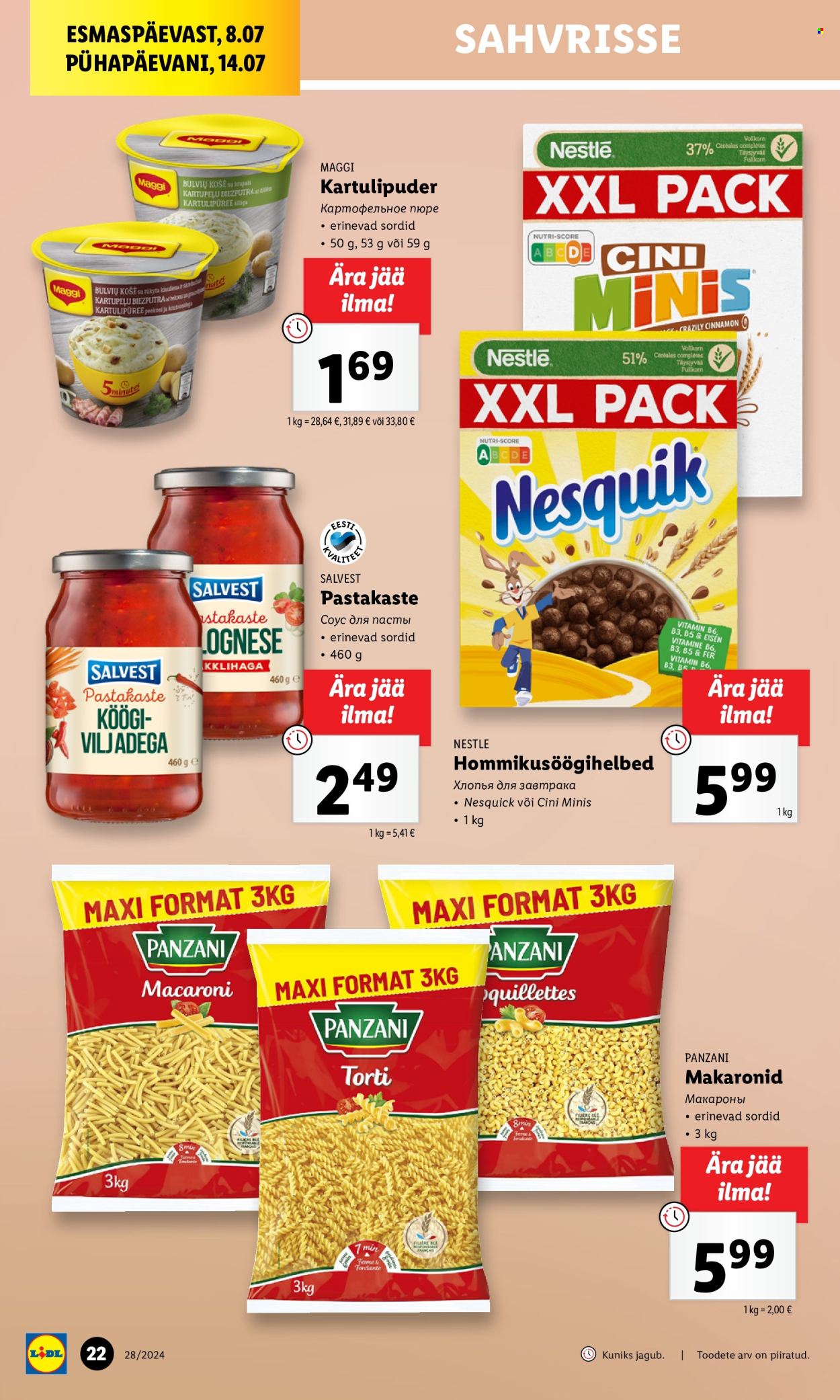 Lidl kliendileht - 08.07.2024 - 14.07.2024. Lehekülg 22
