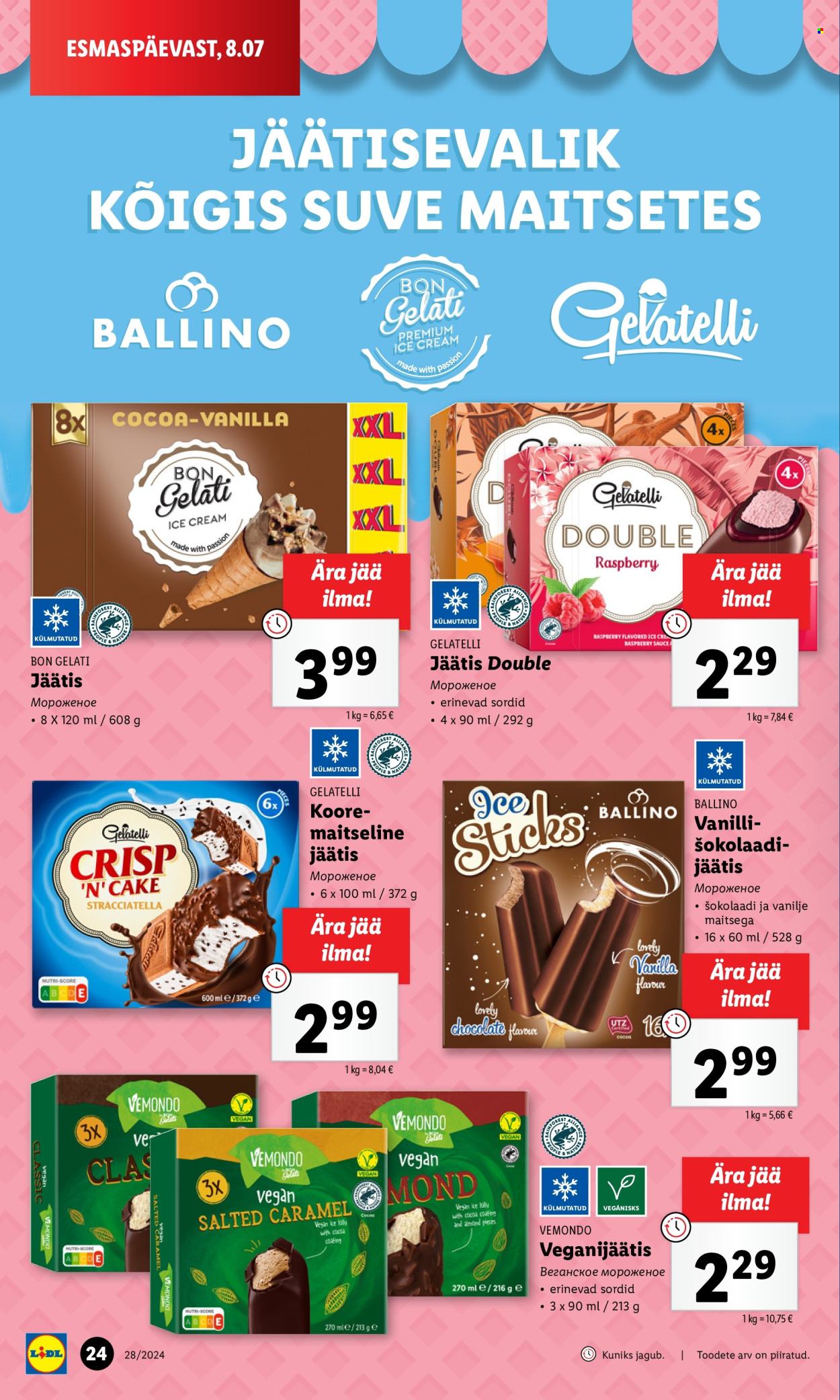 Lidl kliendileht - 08.07.2024 - 14.07.2024. Lehekülg 24