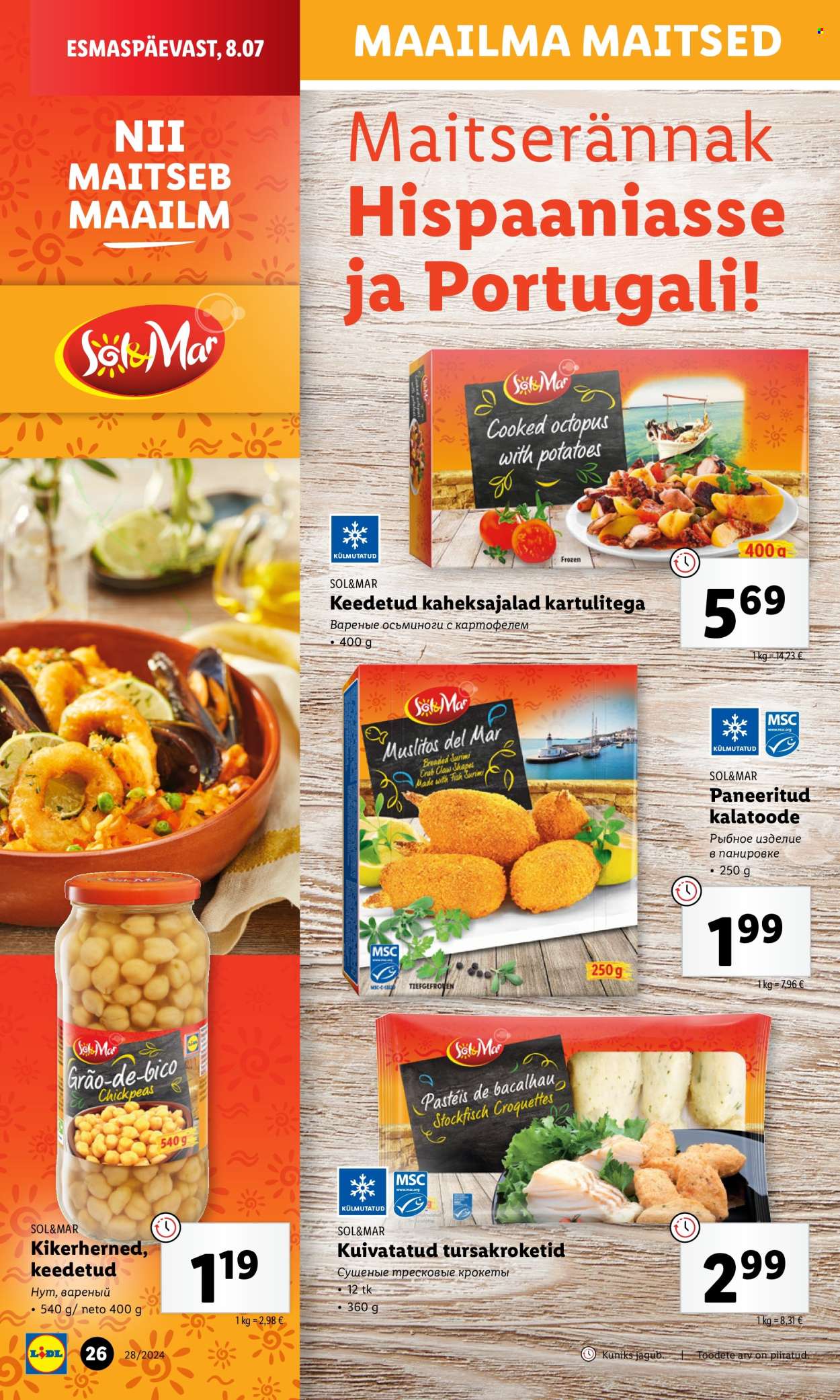 Lidl kliendileht - 08.07.2024 - 14.07.2024. Lehekülg 26