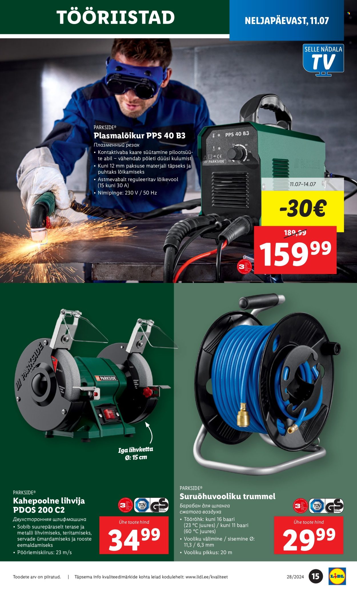 Lidl kliendileht - 08.07.2024 - 14.07.2024. Lehekülg 15