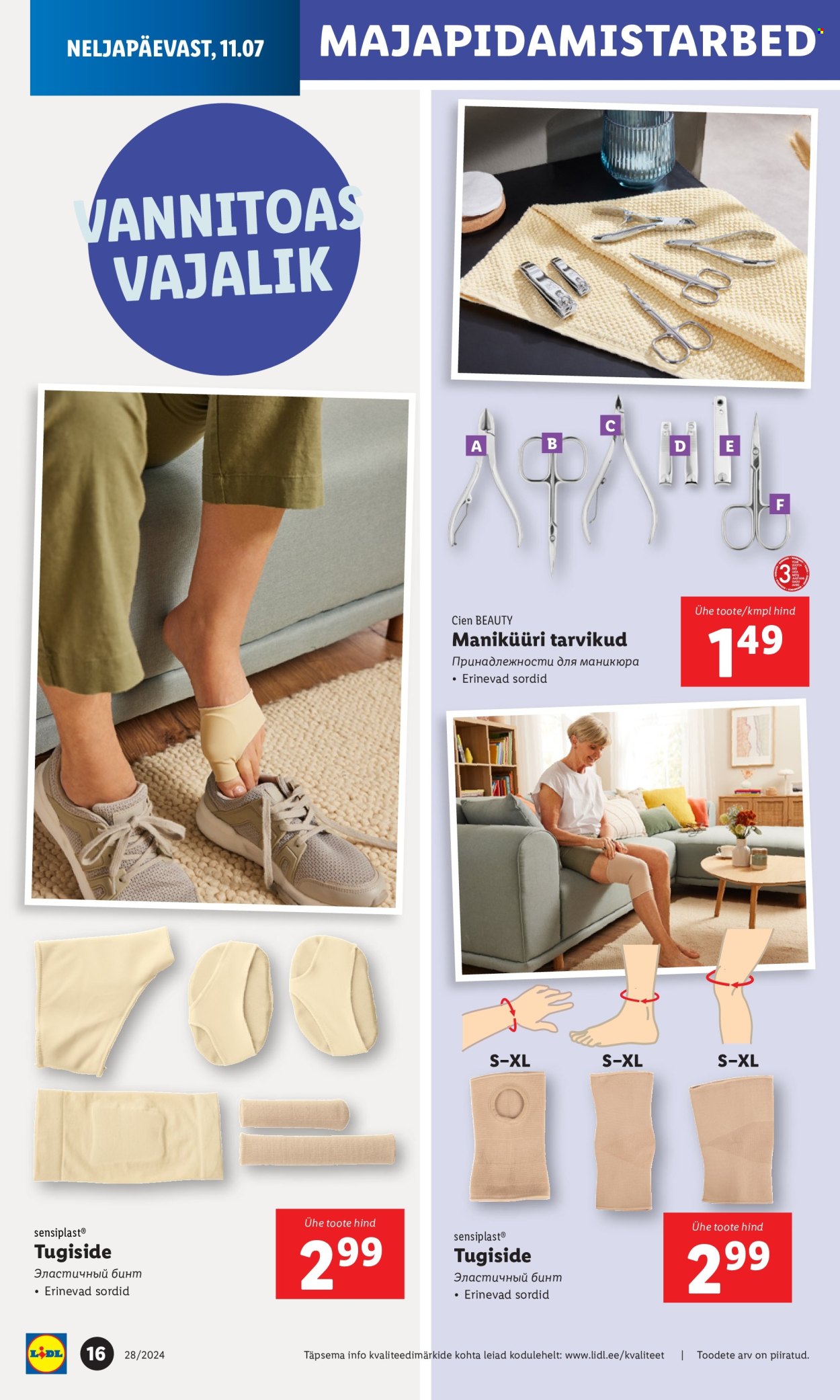 Lidl kliendileht - 08.07.2024 - 14.07.2024. Lehekülg 16