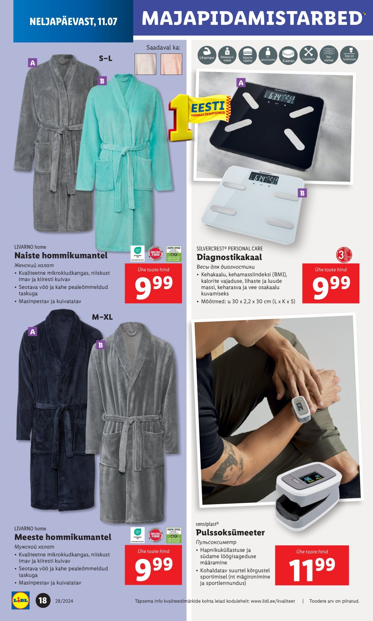 Lidl kliendileht - 08.07.2024 - 14.07.2024. Lehekülg 18