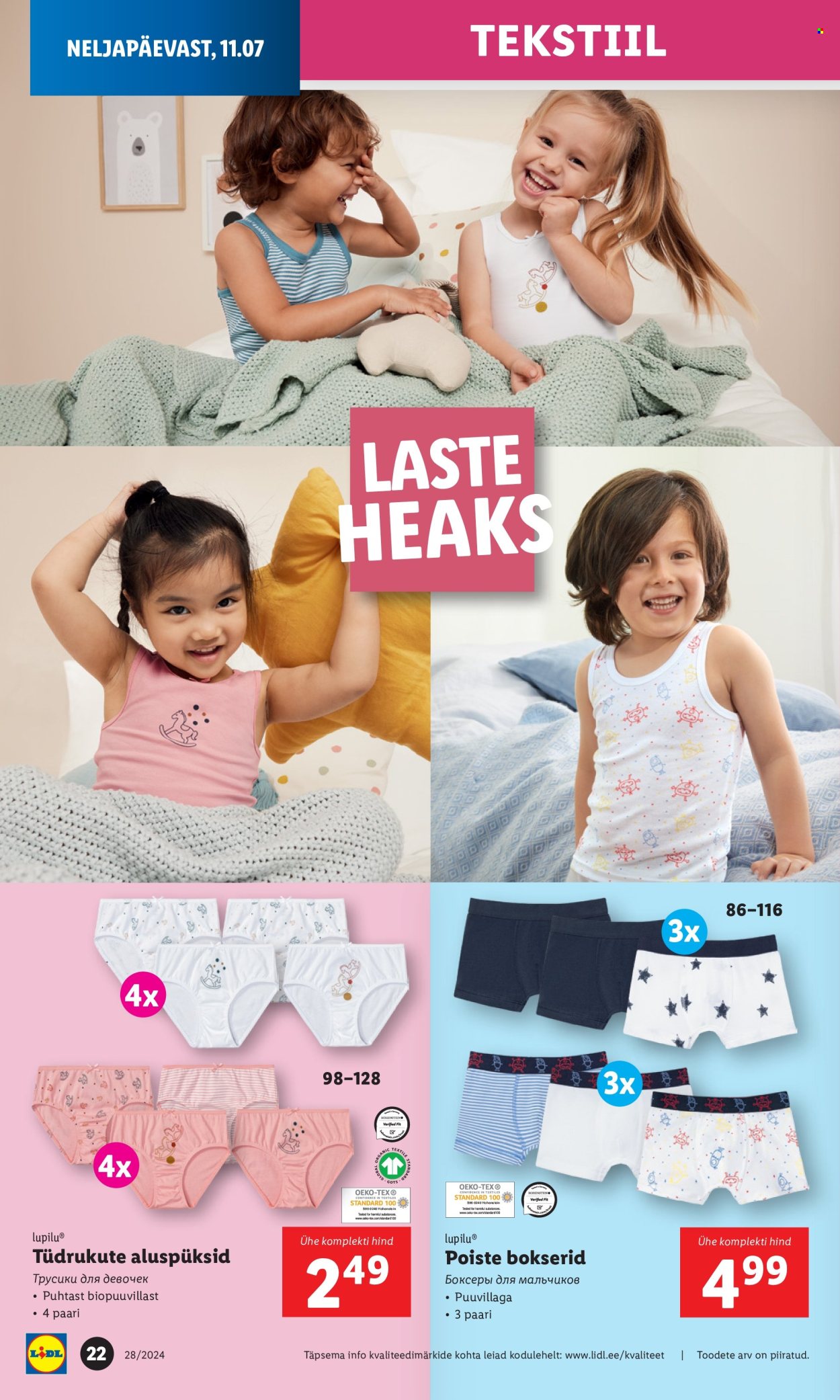Lidl kliendileht - 08.07.2024 - 14.07.2024. Lehekülg 22