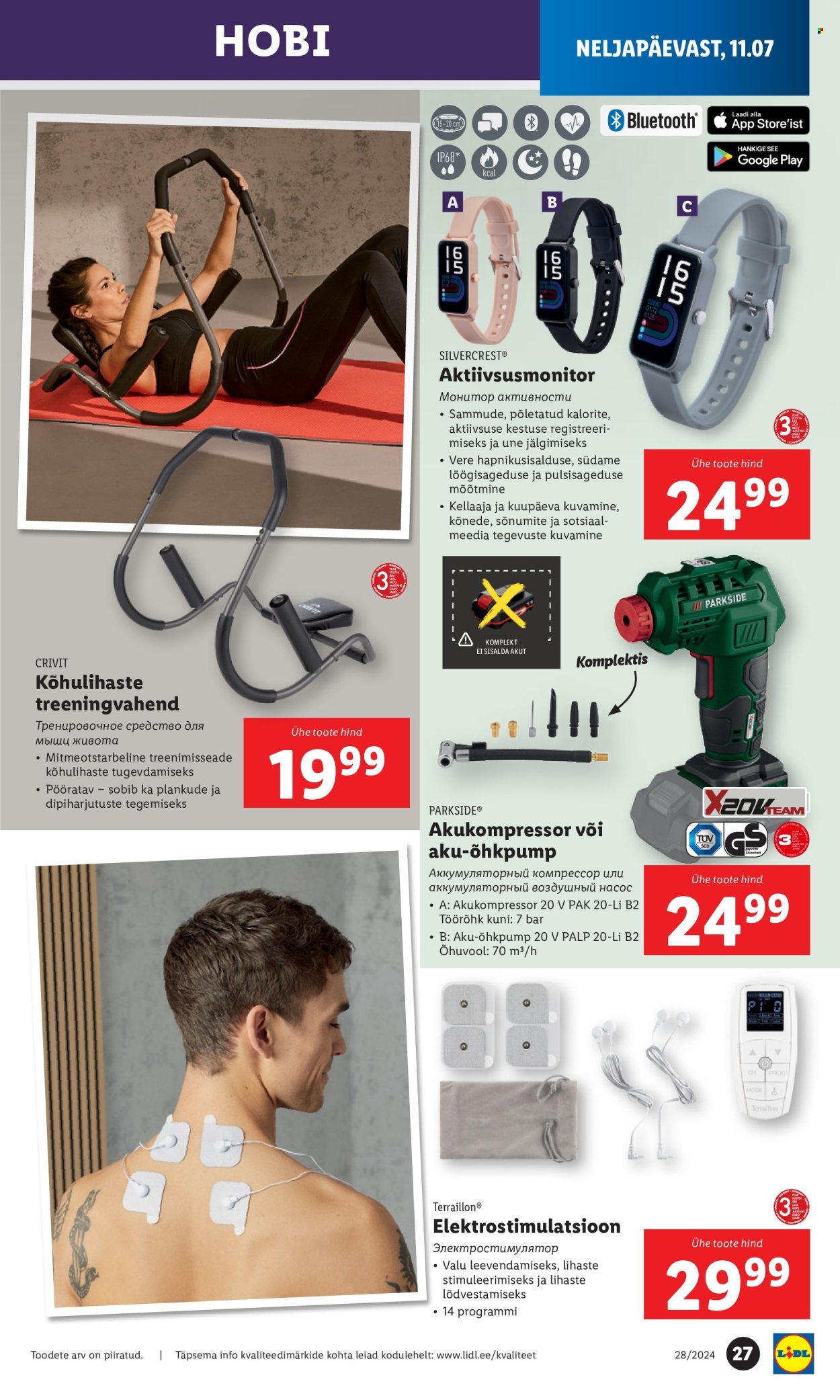 Lidl kliendileht - 08.07.2024 - 14.07.2024. Lehekülg 27