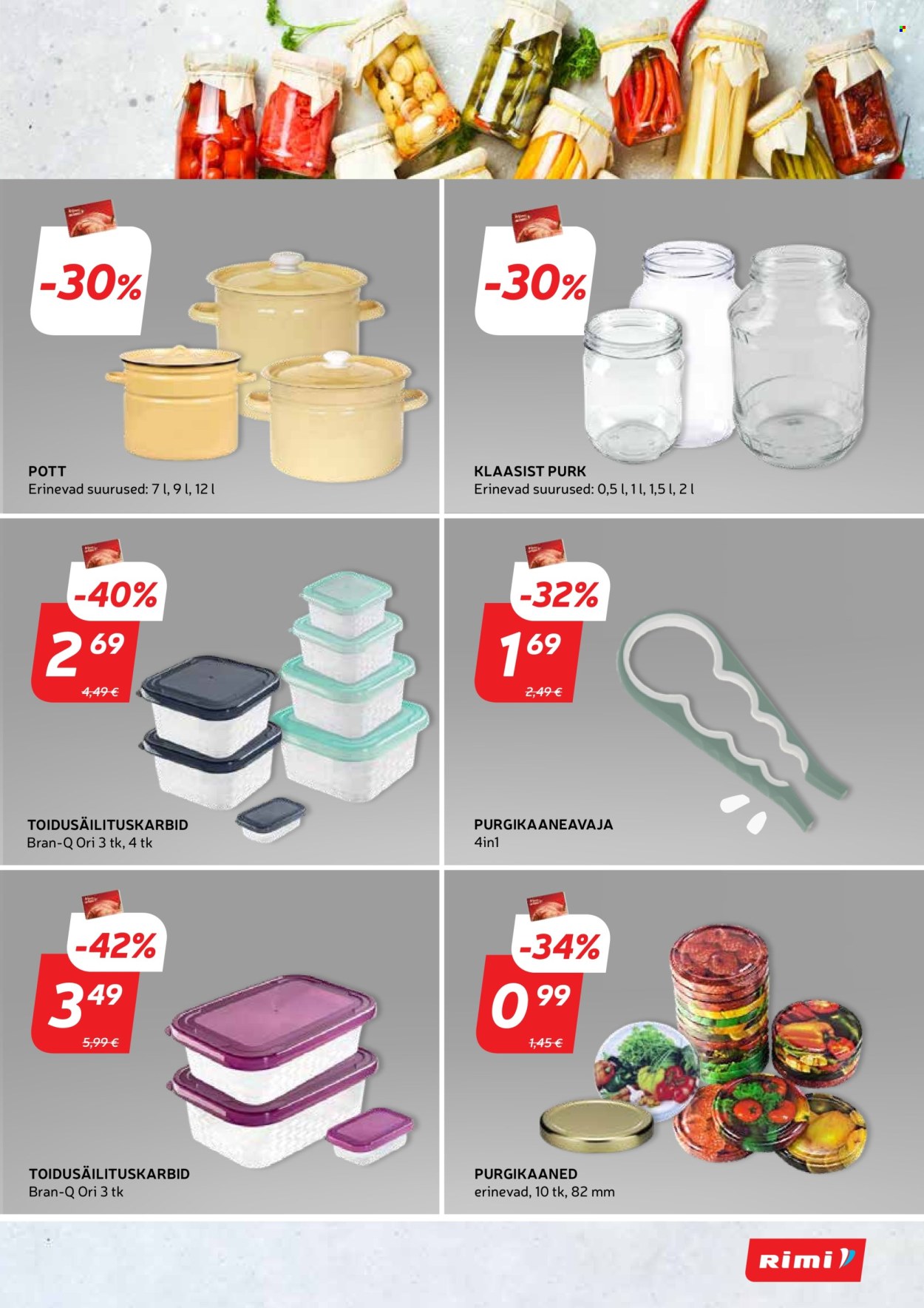 Rimi kliendileht - 09.07.2024 - 15.07.2024. Lehekülg 17