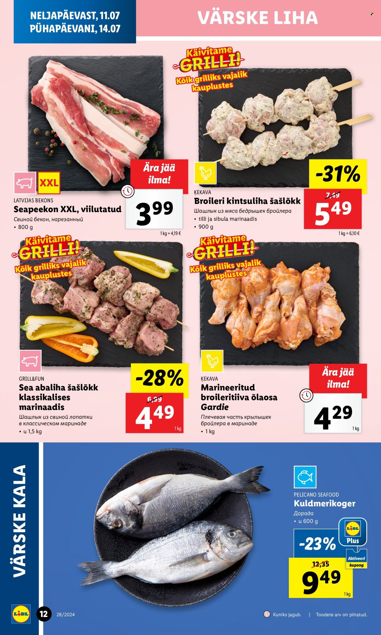Lidl kliendileht - 11.07.2024 - 14.07.2024. Lehekülg 12