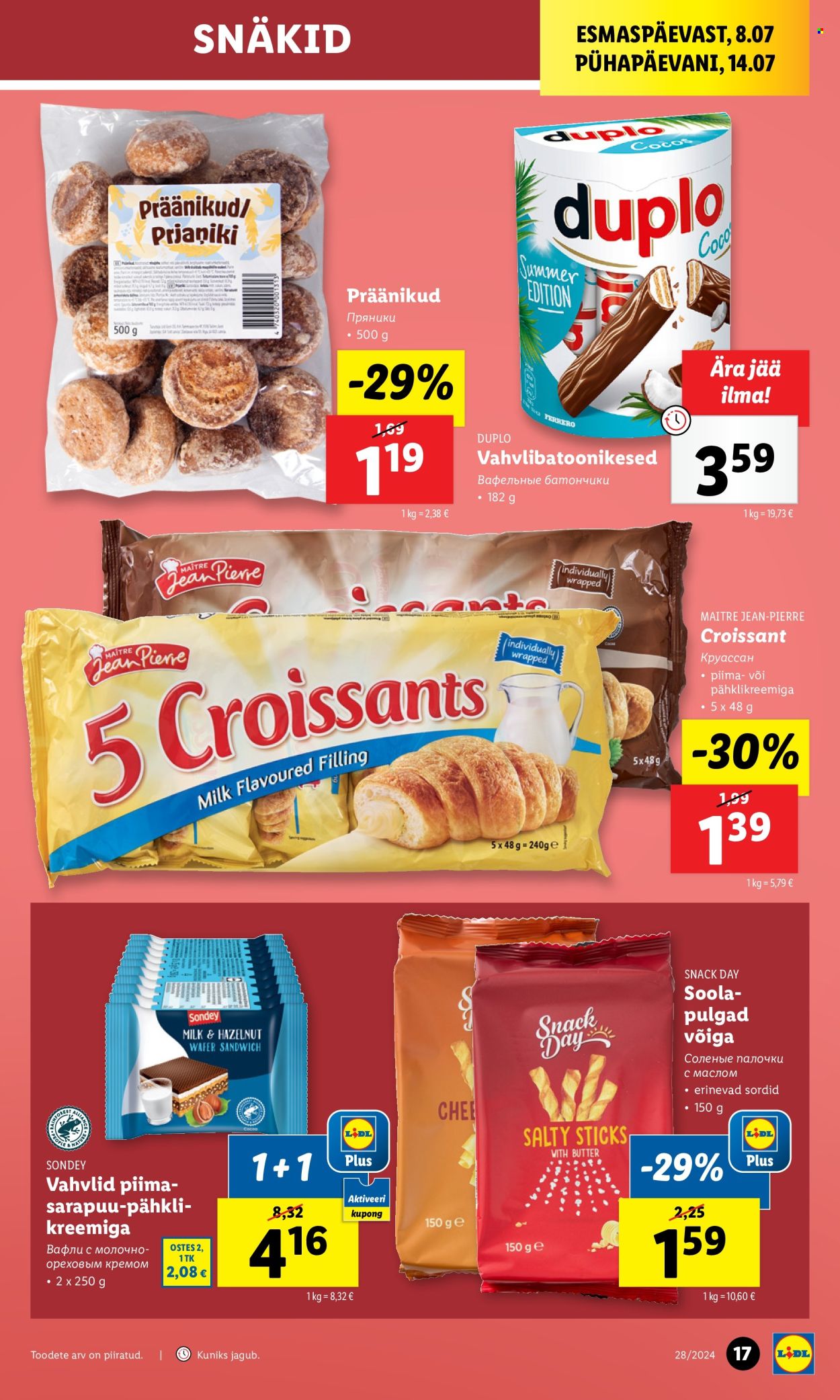 Lidl kliendileht - 11.07.2024 - 14.07.2024. Lehekülg 17