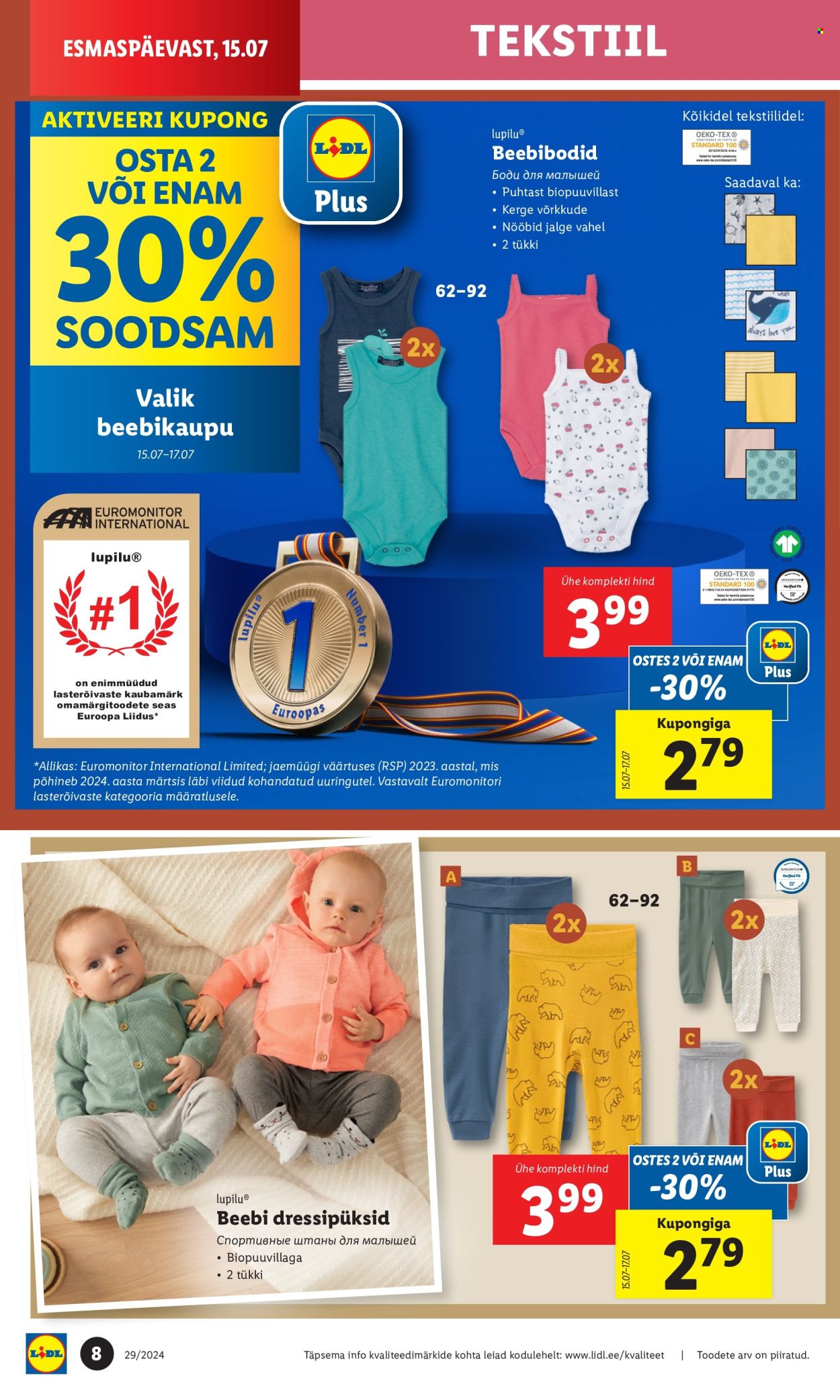 Lidl kliendileht - 15.07.2024 - 21.07.2024. Lehekülg 8