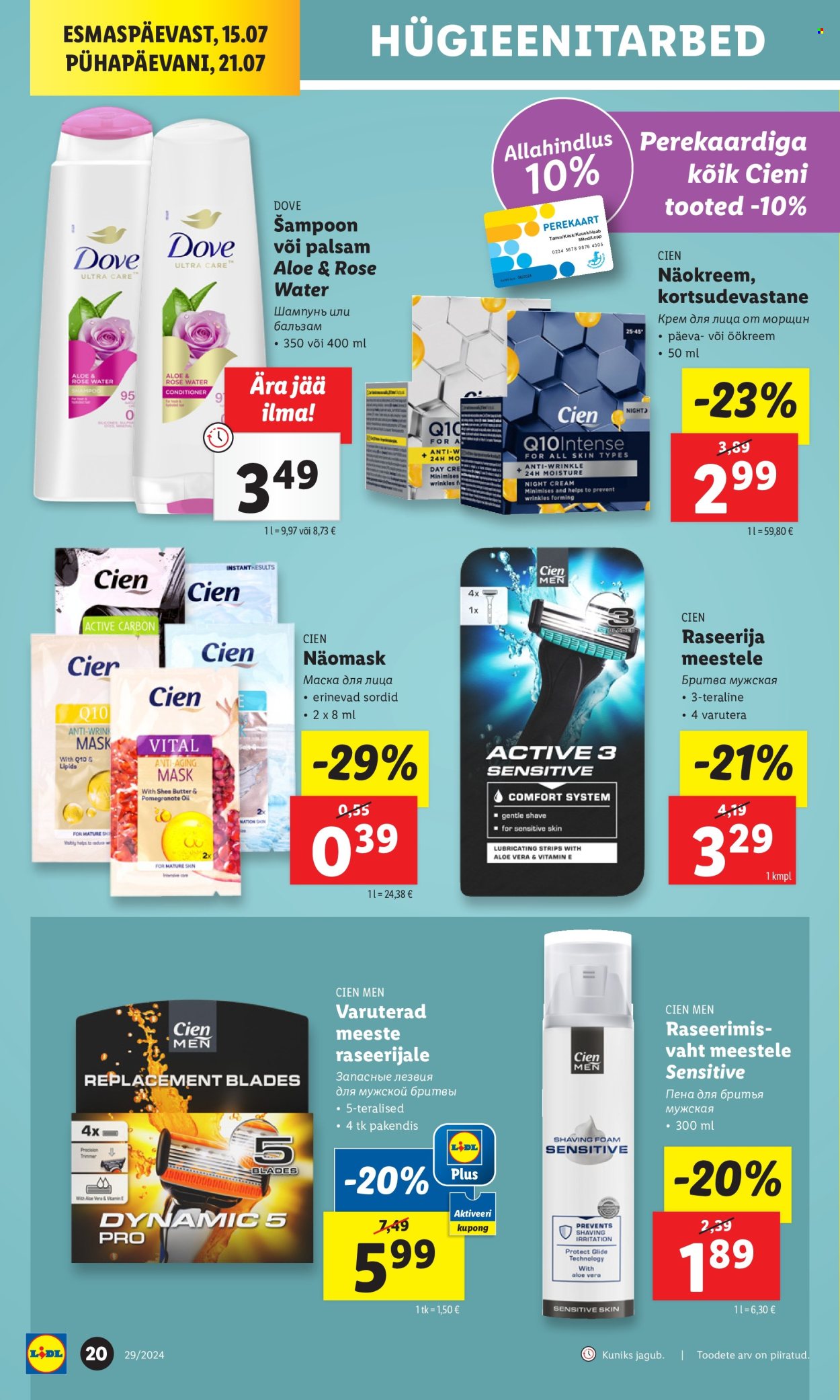 Lidl kliendileht - 15.07.2024 - 21.07.2024. Lehekülg 20