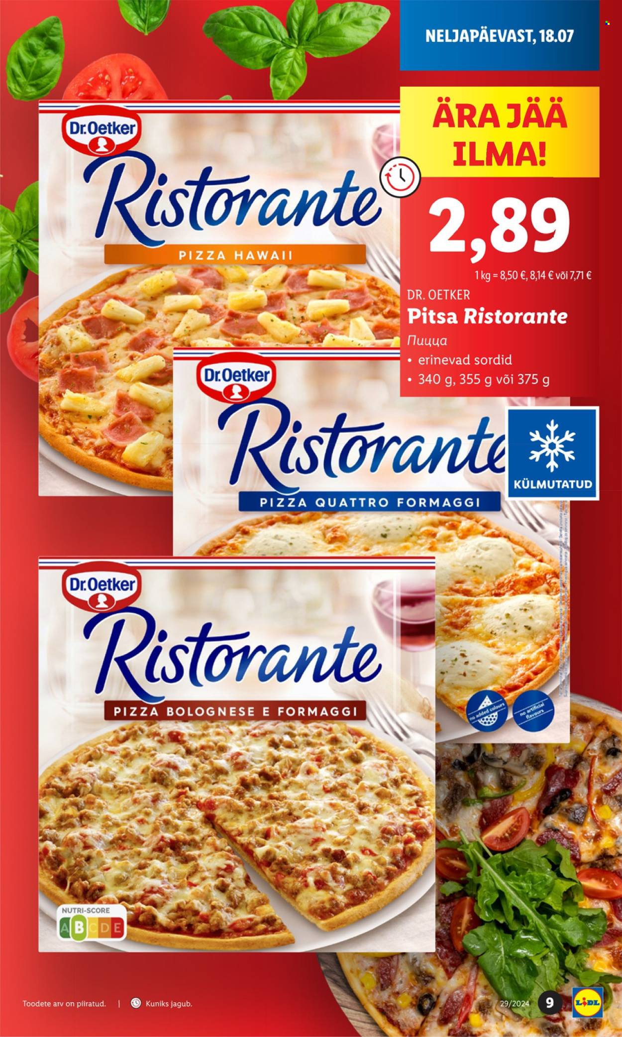 Lidl kliendileht - 18.07.2024 - 21.07.2024. Lehekülg 9