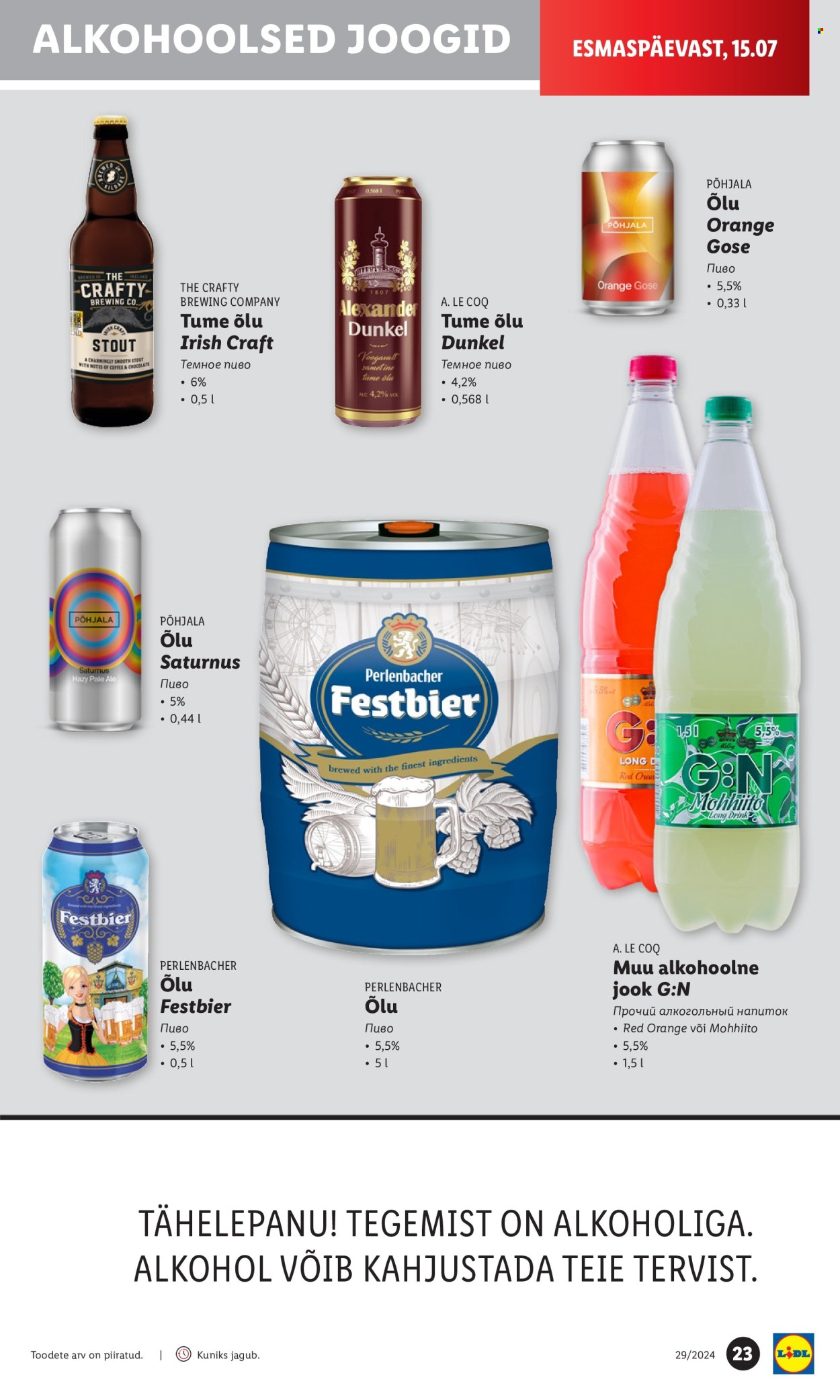 Lidl kliendileht - 18.07.2024 - 21.07.2024. Lehekülg 23