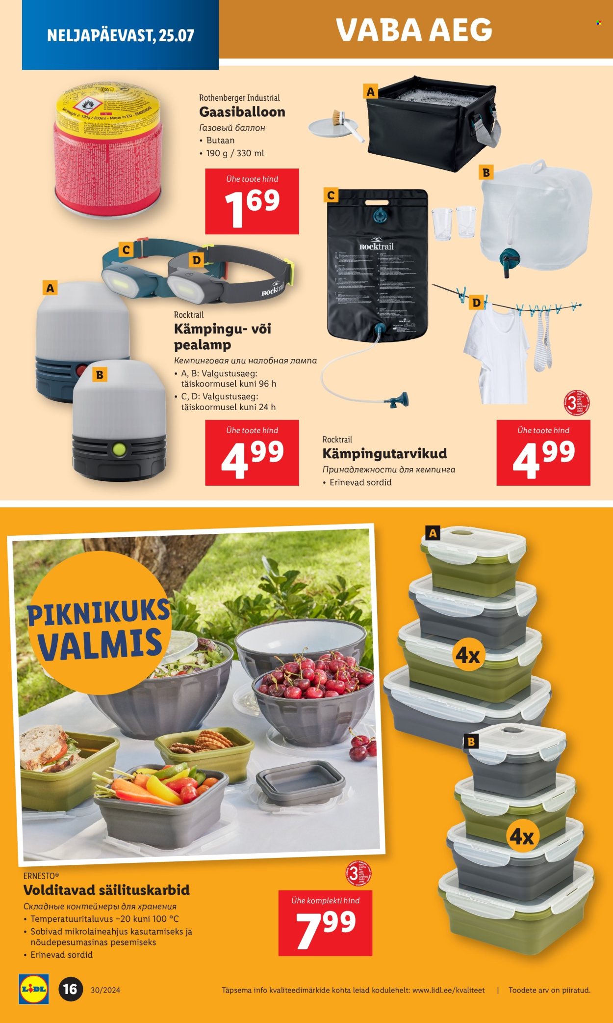 Lidl kliendileht - 22.07.2024 - 28.07.2024. Lehekülg 16