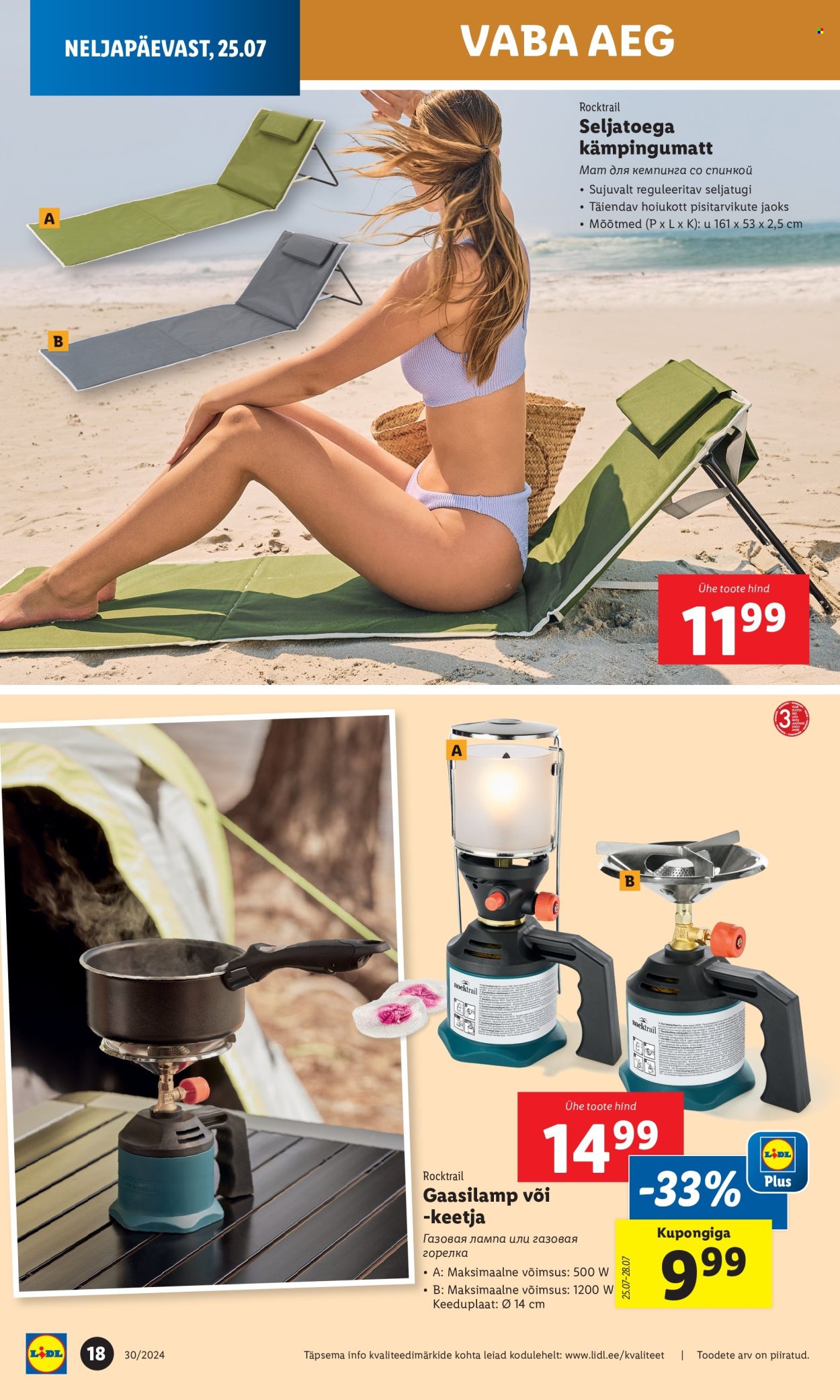 Lidl kliendileht - 22.07.2024 - 28.07.2024. Lehekülg 18