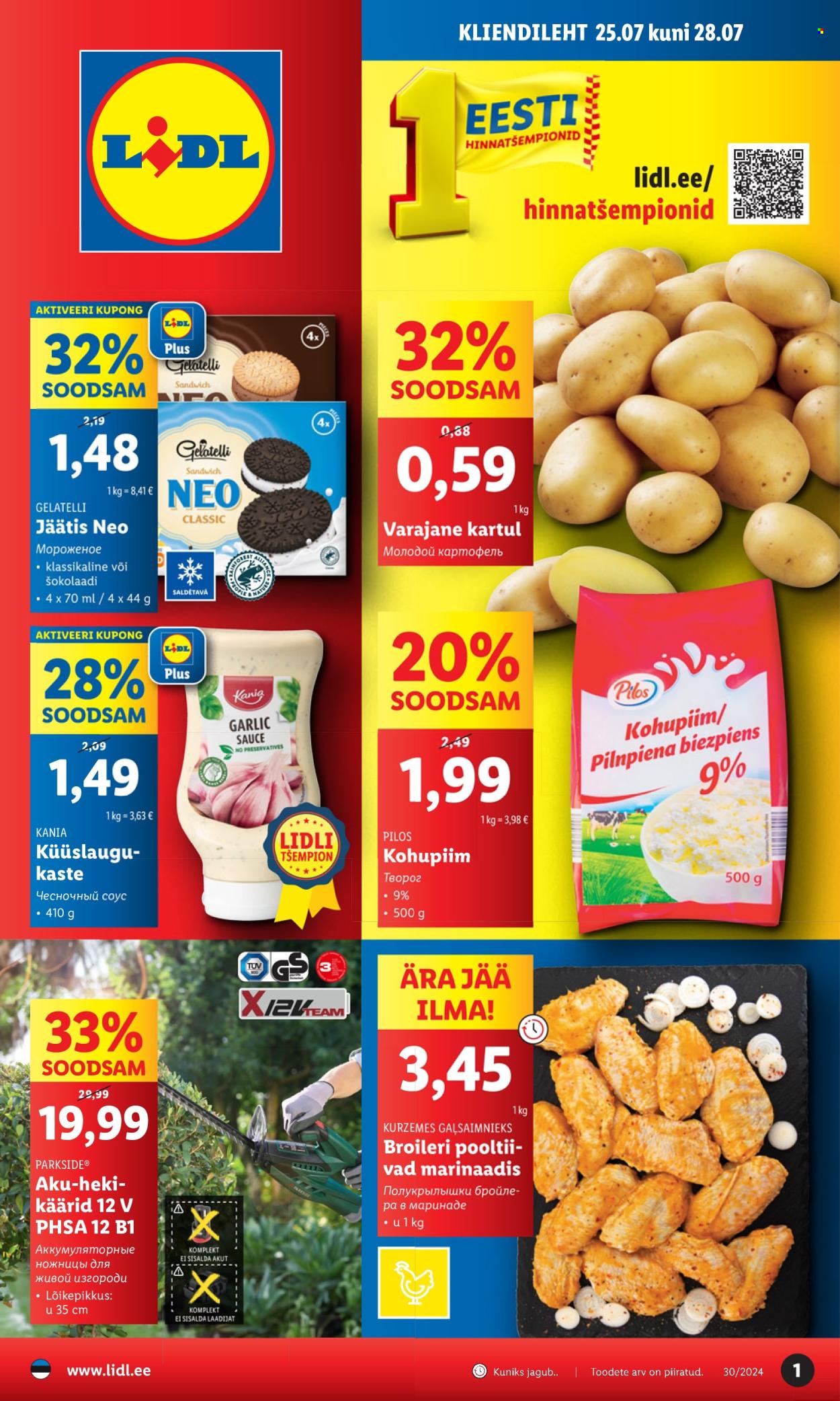 Lidl kliendileht - 25.07.2024 - 28.07.2024. Lehekülg 1