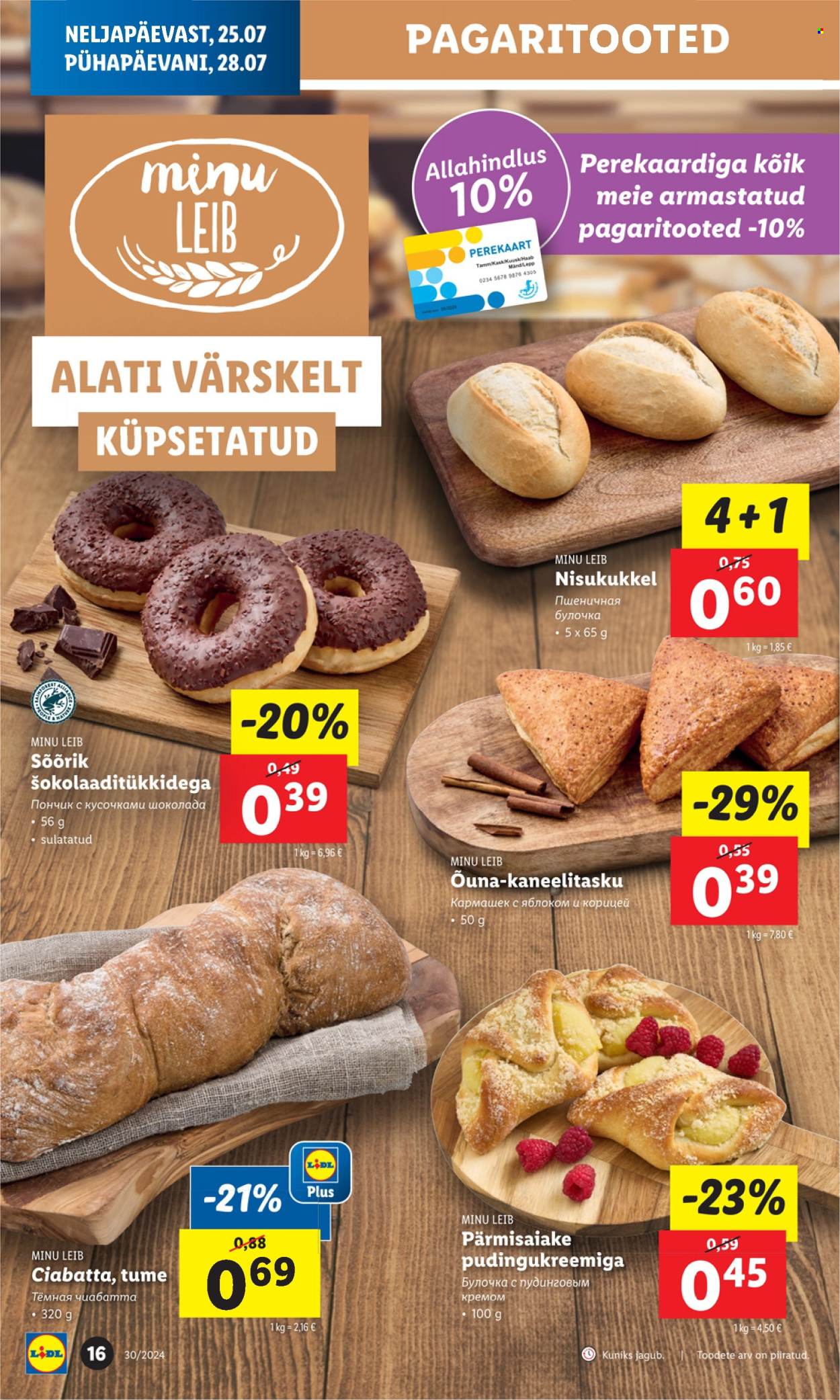 Lidl kliendileht - 25.07.2024 - 28.07.2024. Lehekülg 16