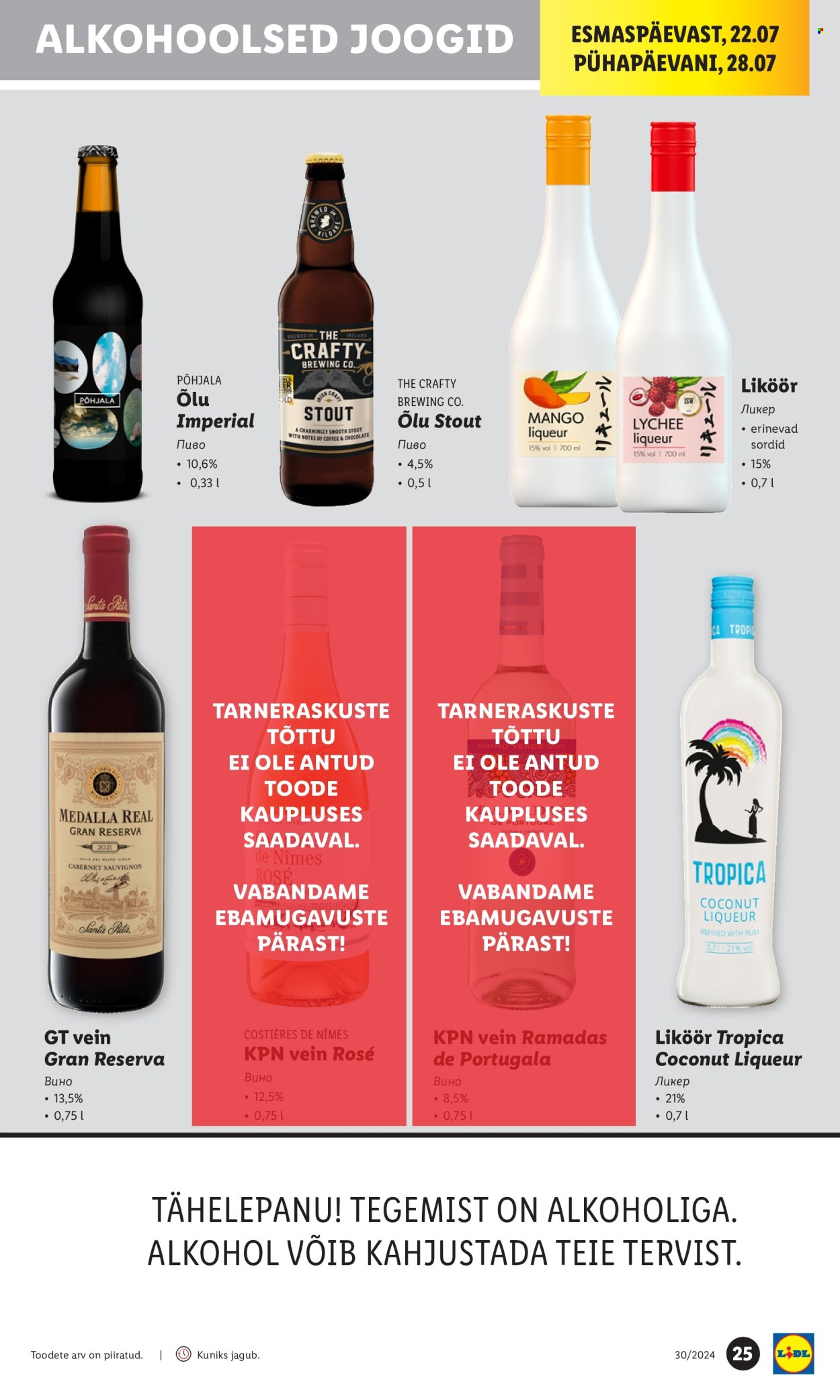 Lidl kliendileht - 25.07.2024 - 28.07.2024. Lehekülg 25